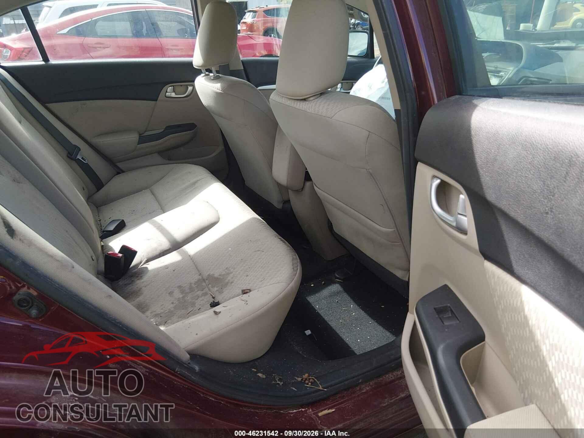 HONDA CIVIC 2014 - 2HGFB2F85EH557312