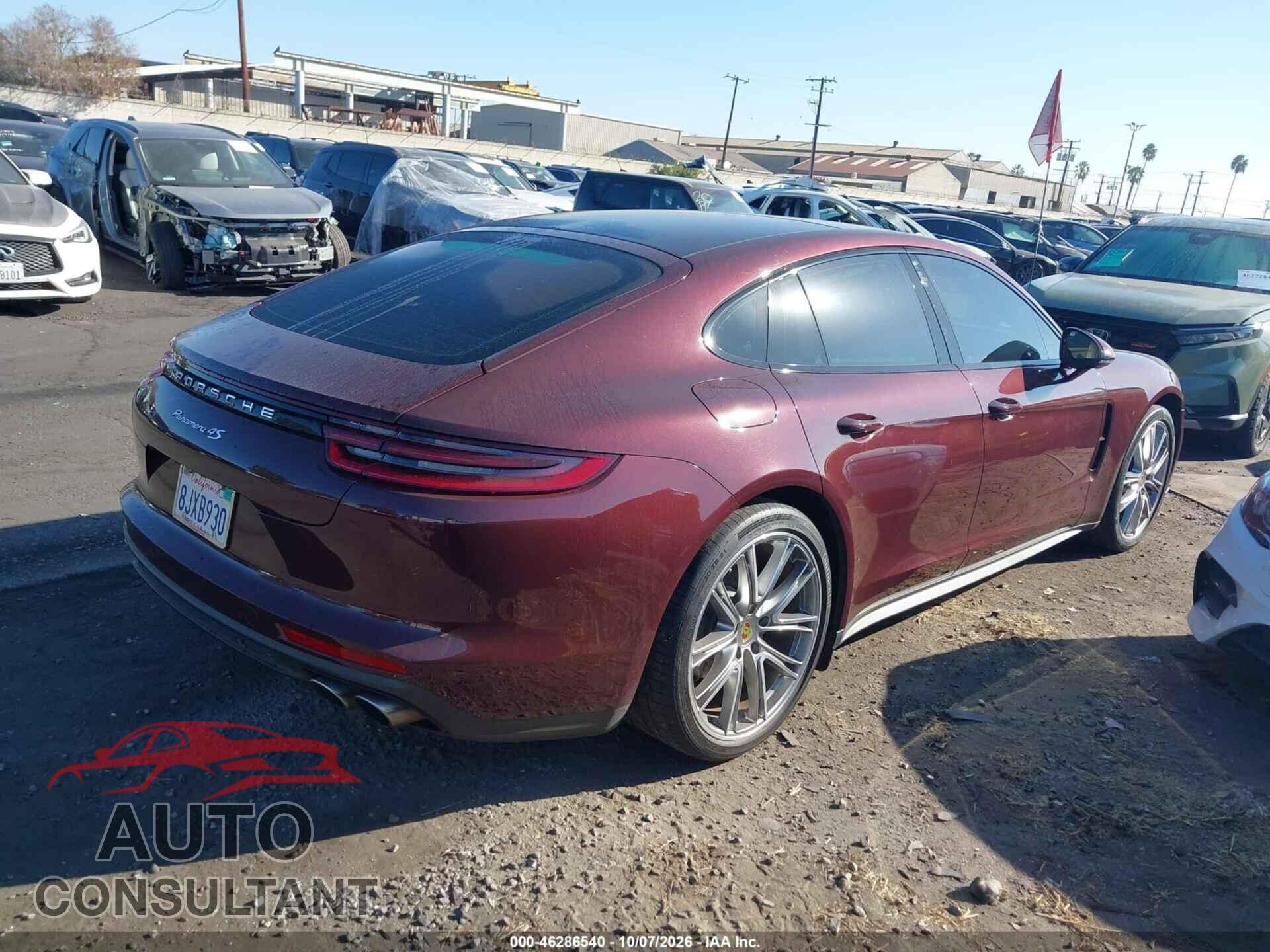 PORSCHE PANAMERA 2018 - WP0AB2A71JL134943