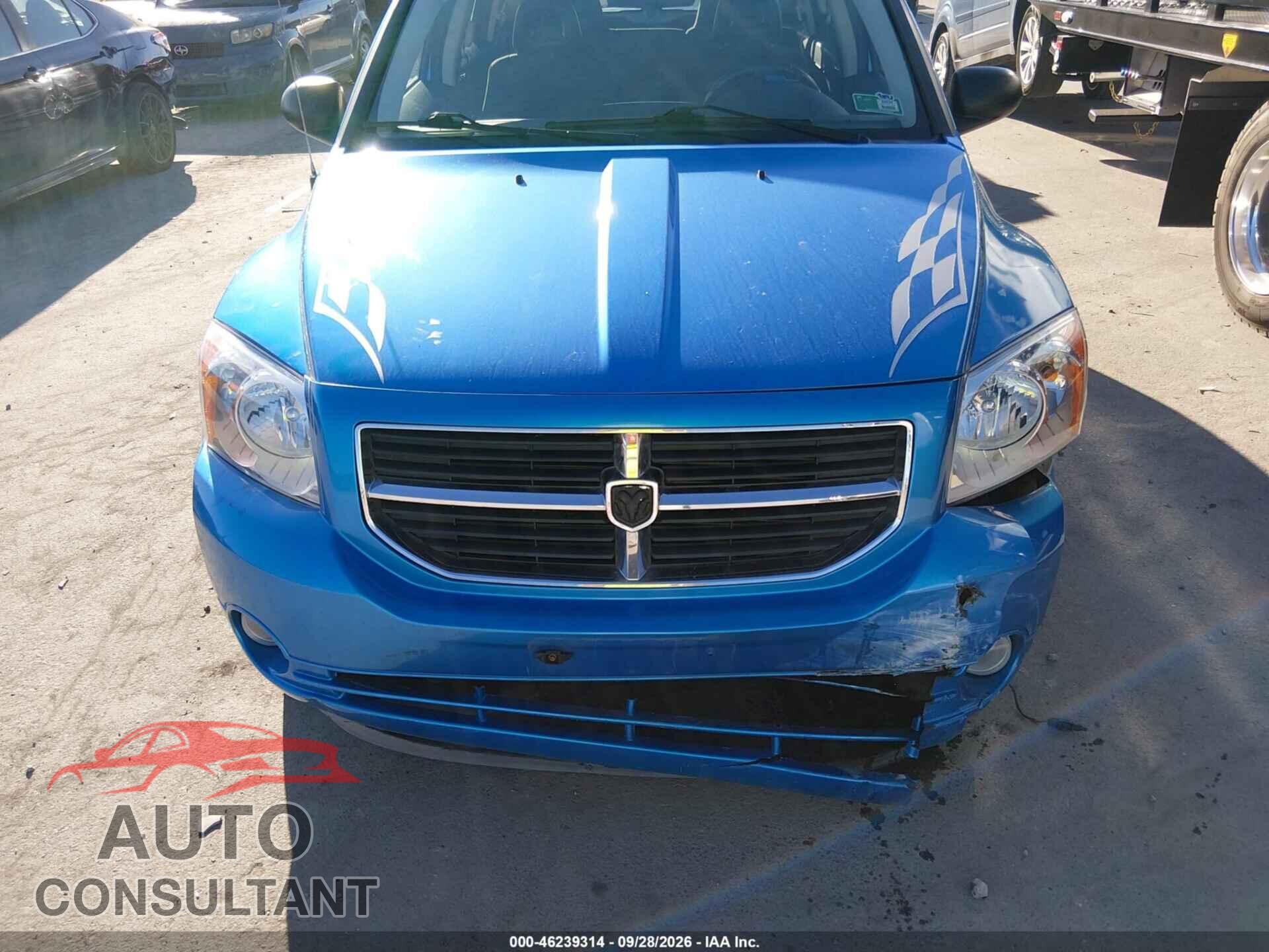 DODGE CALIBER 2009 - 1B3HB78B39D101701
