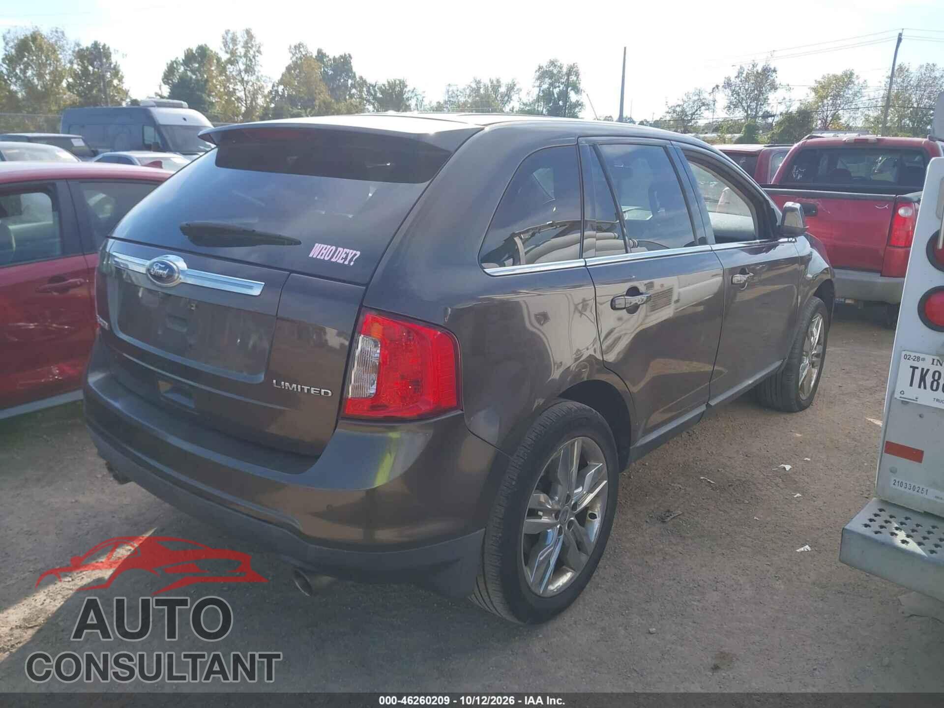 FORD EDGE 2011 - 2FMDK3KC3BBA69184