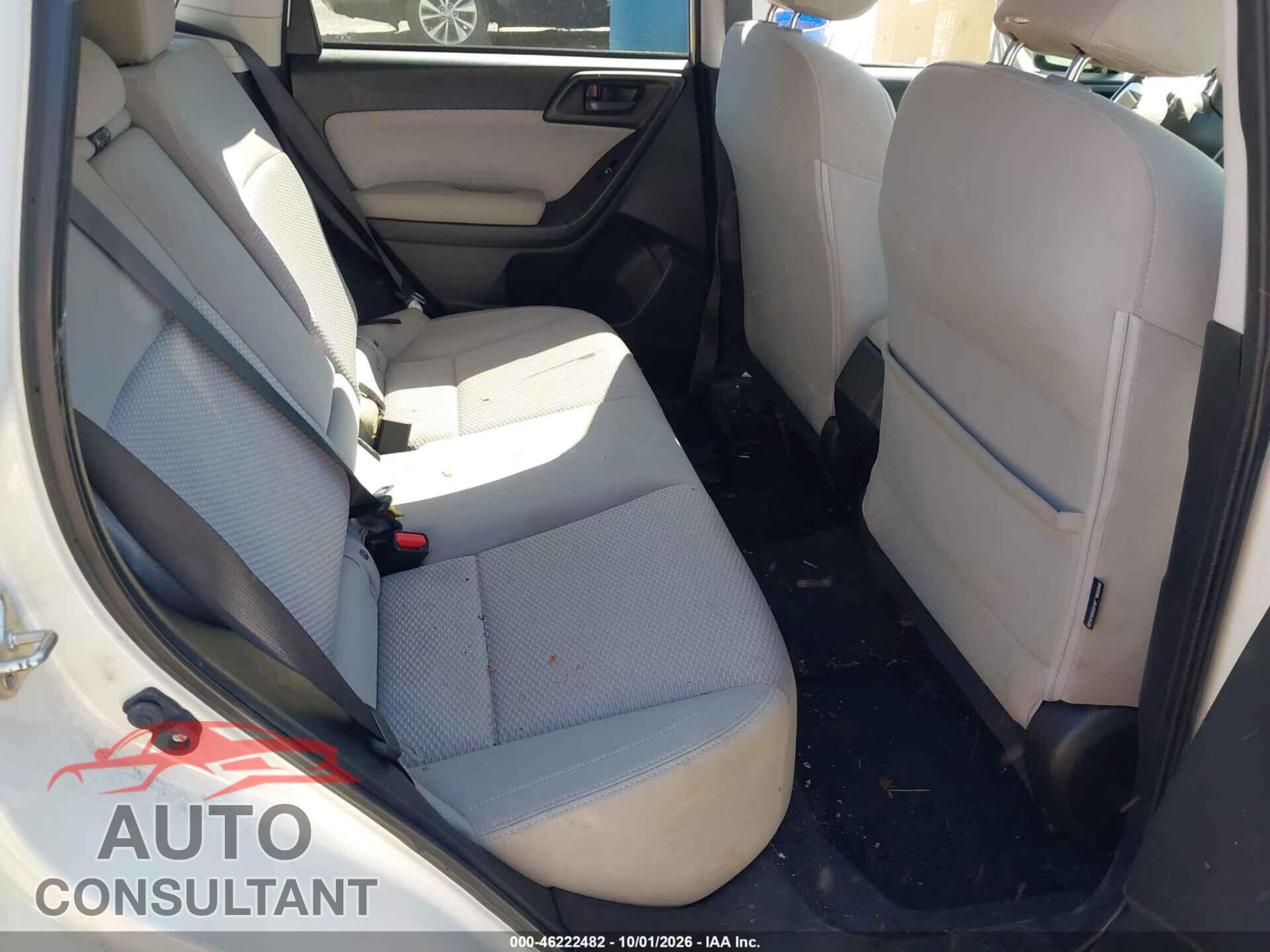 SUBARU FORESTER 2017 - JF2SJAGC8HH488964
