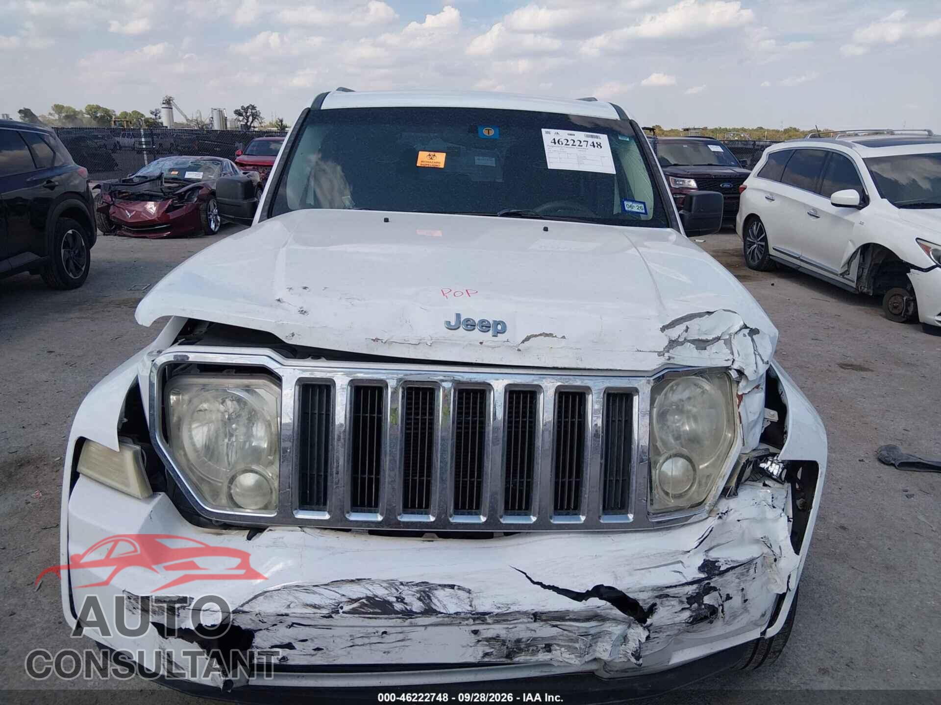 JEEP LIBERTY 2011 - 1J4PP2GK2BW596025