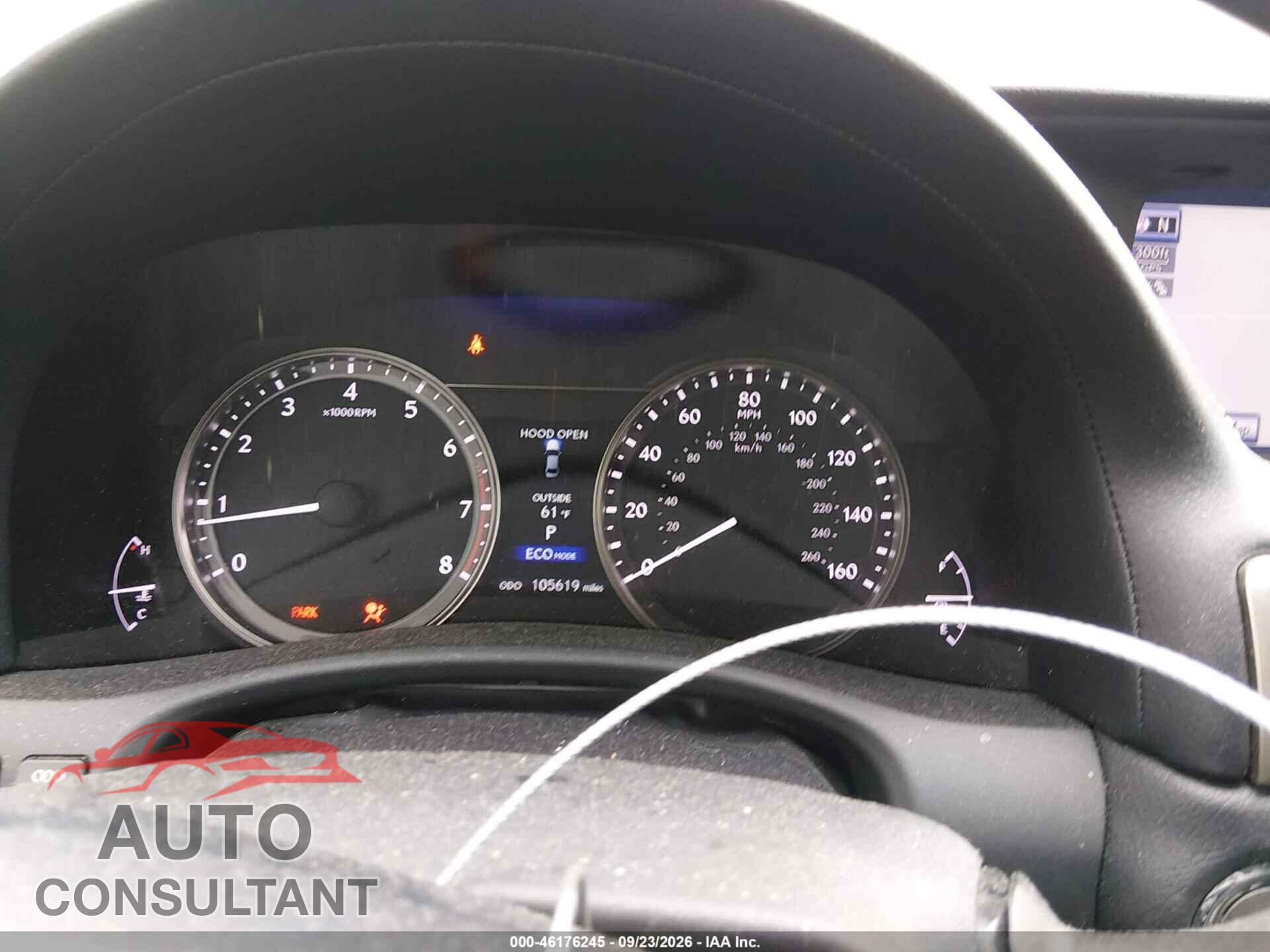 LEXUS GS 350 2013 - JTHBE1BL4D5023280