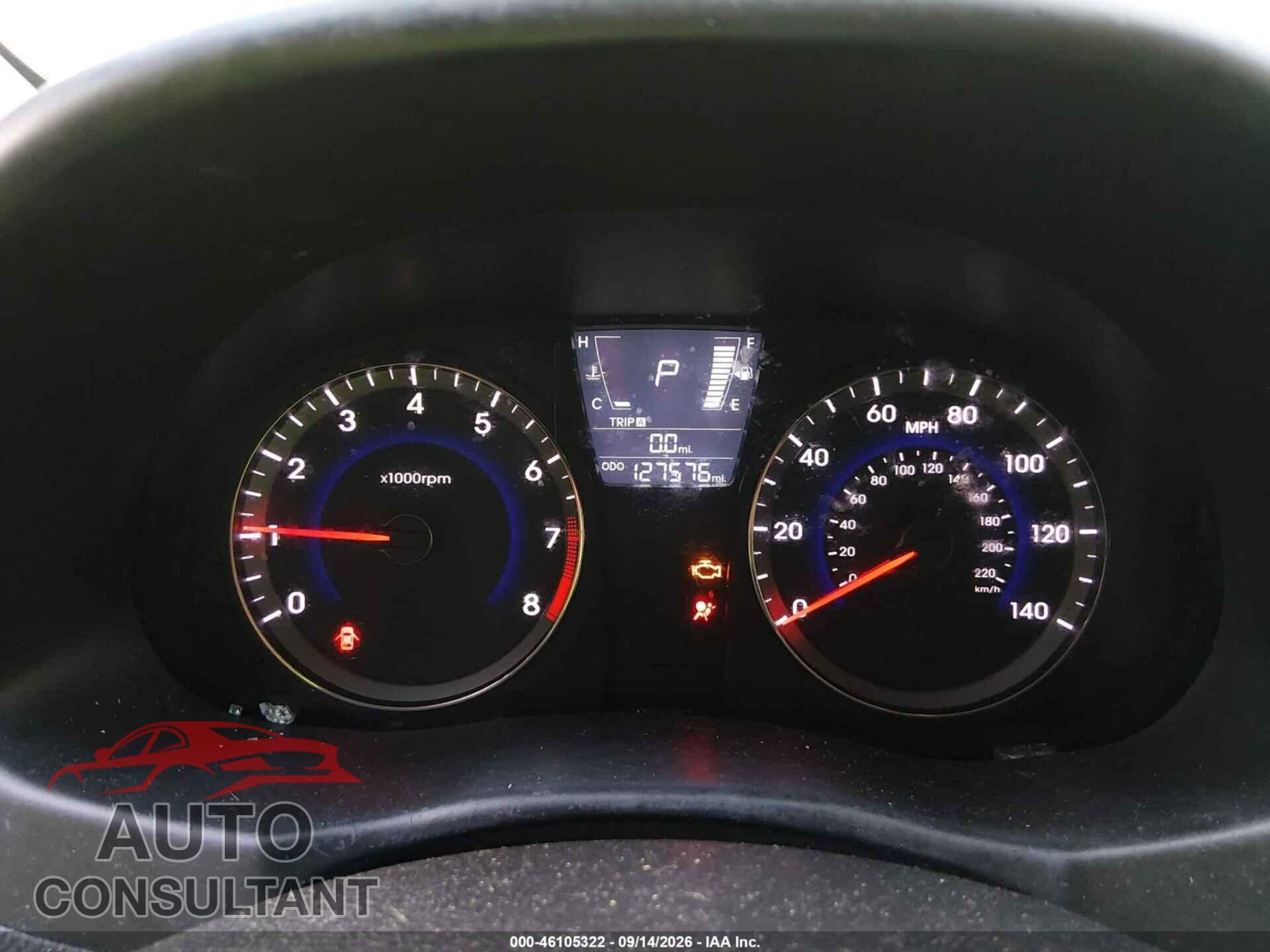HYUNDAI ACCENT 2013 - KMHCT5AE1DU114515