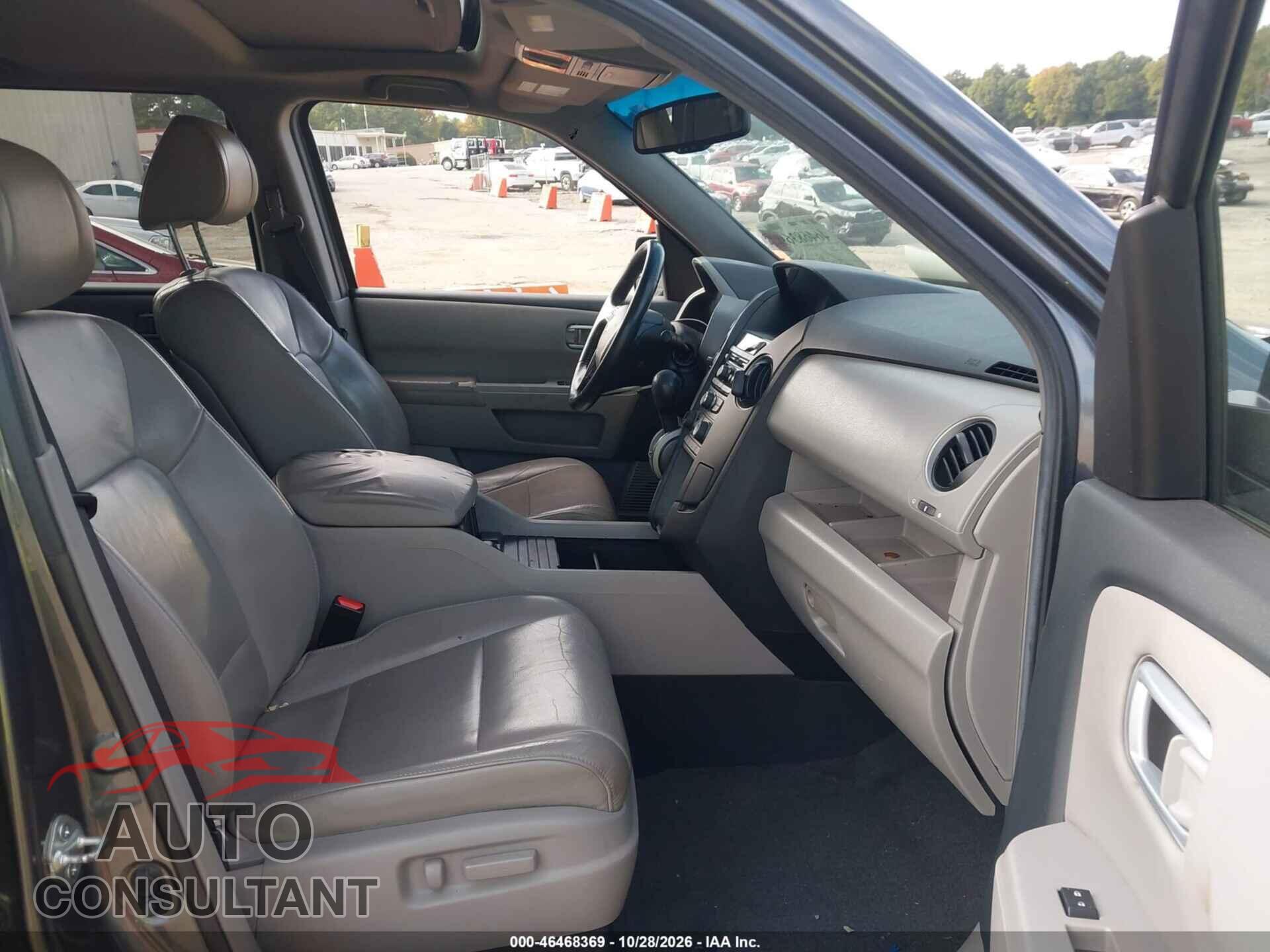 HONDA PILOT 2012 - 5FNYF3H58CB019226