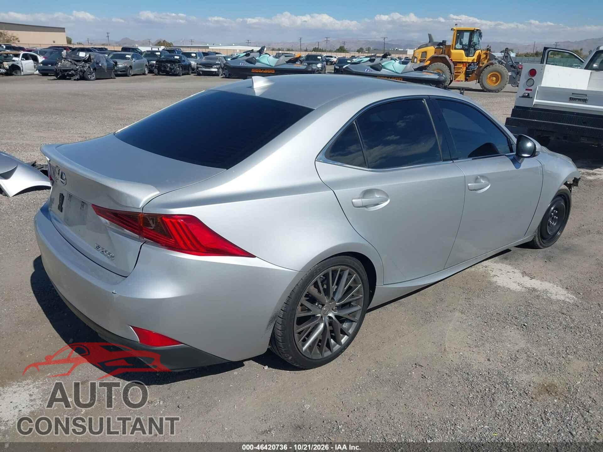 LEXUS IS 200T 2017 - JTHBA1D28H5057096