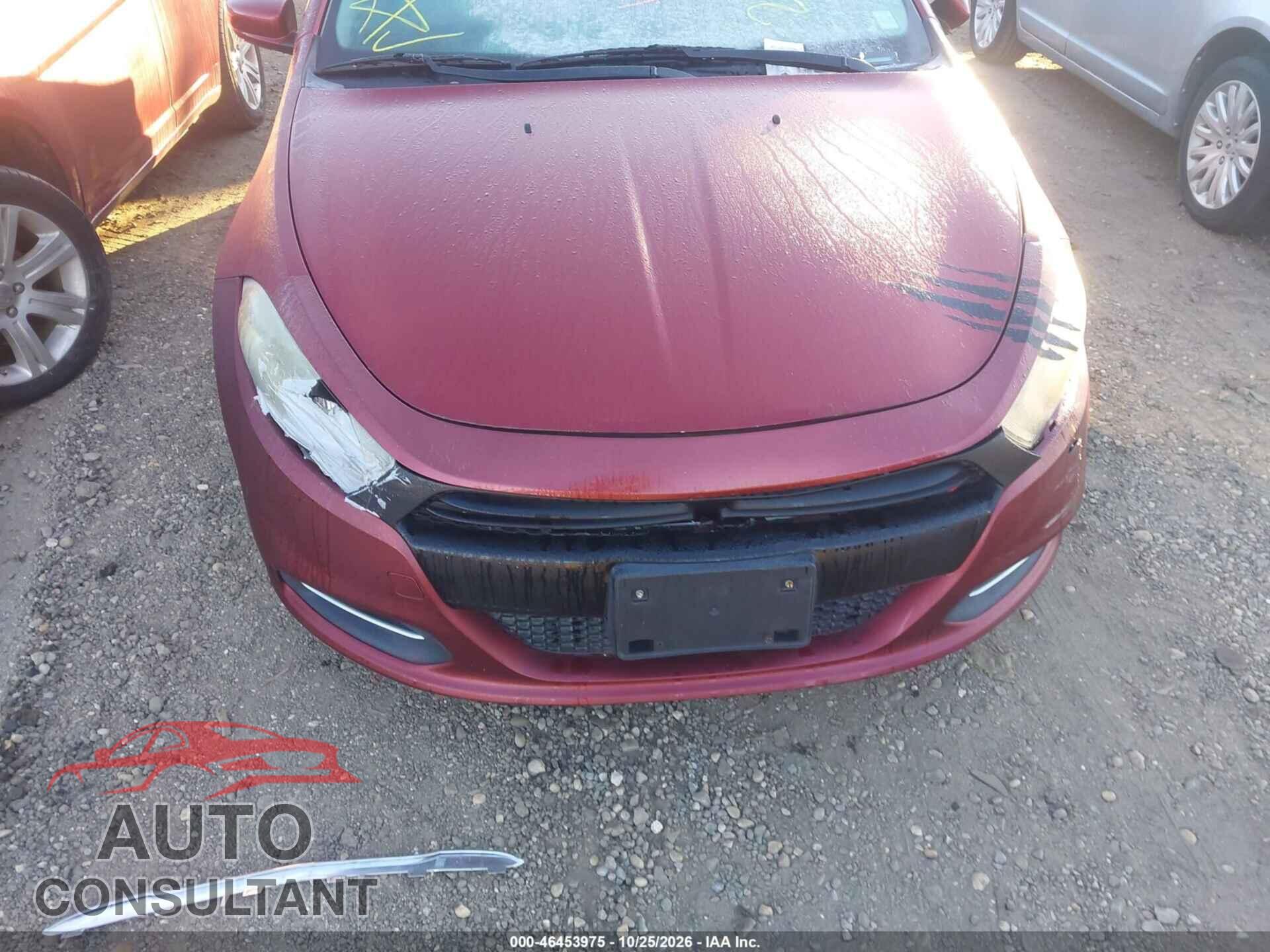 DODGE DART 2015 - 1C3CDFAA6FD375814