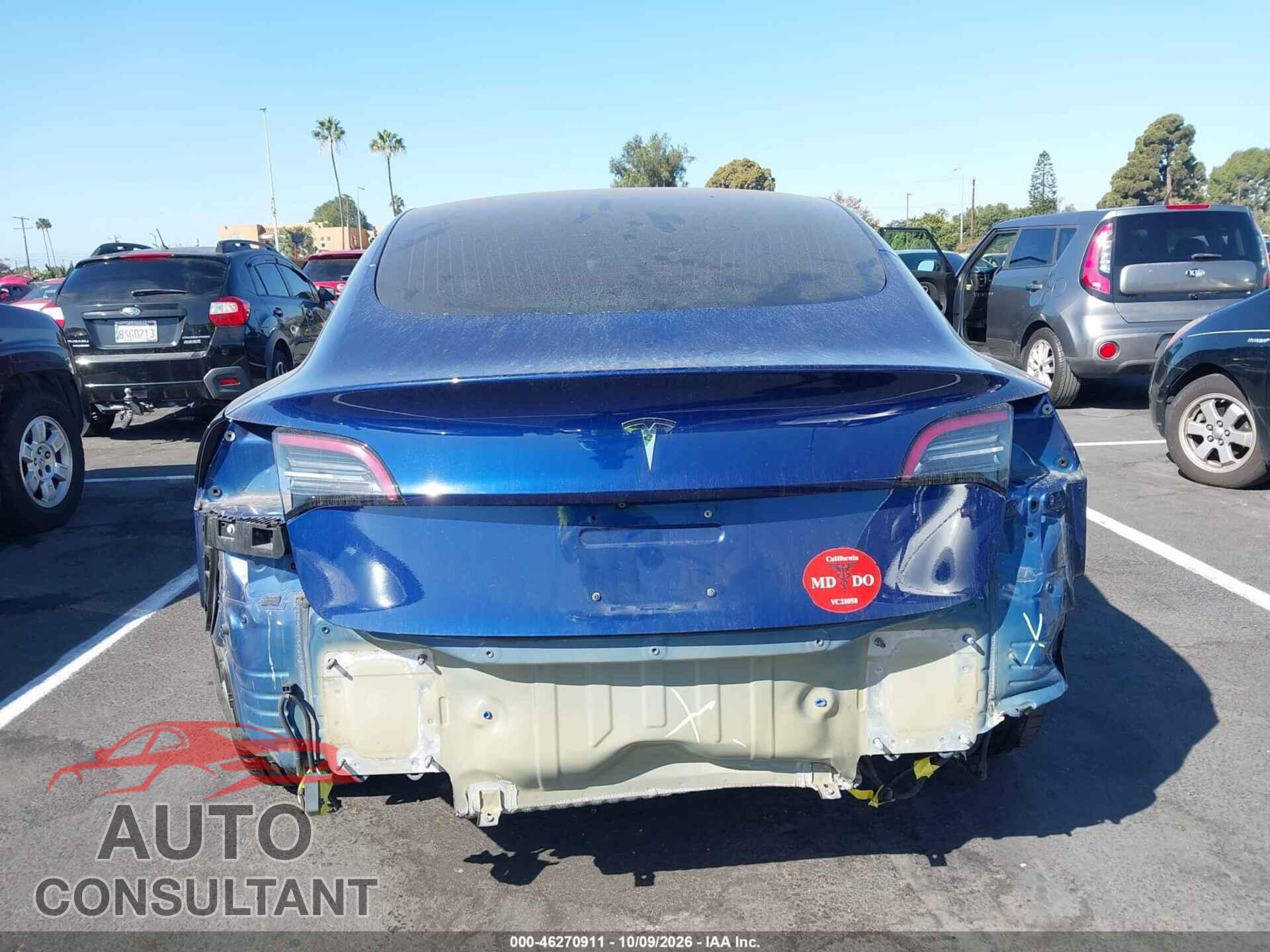 TESLA MODEL 3 2018 - 5YJ3E1EA3JF060086