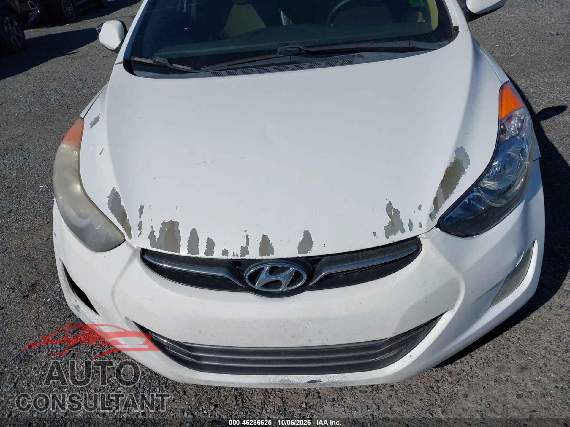 HYUNDAI ELANTRA 2011 - 5NPDH4AEXBH020290