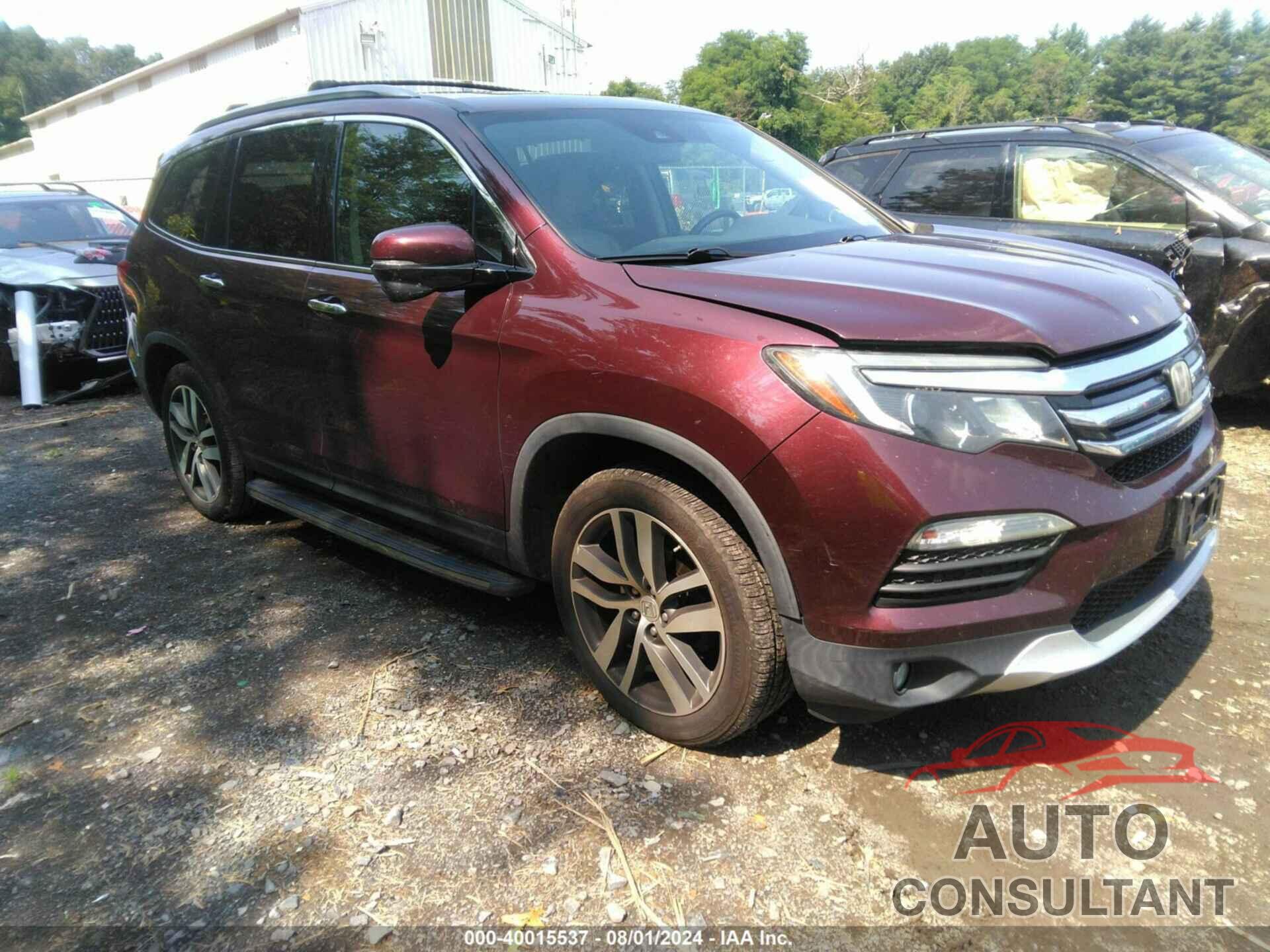 HONDA PILOT 2016 - 5FNYF6H94GB027978