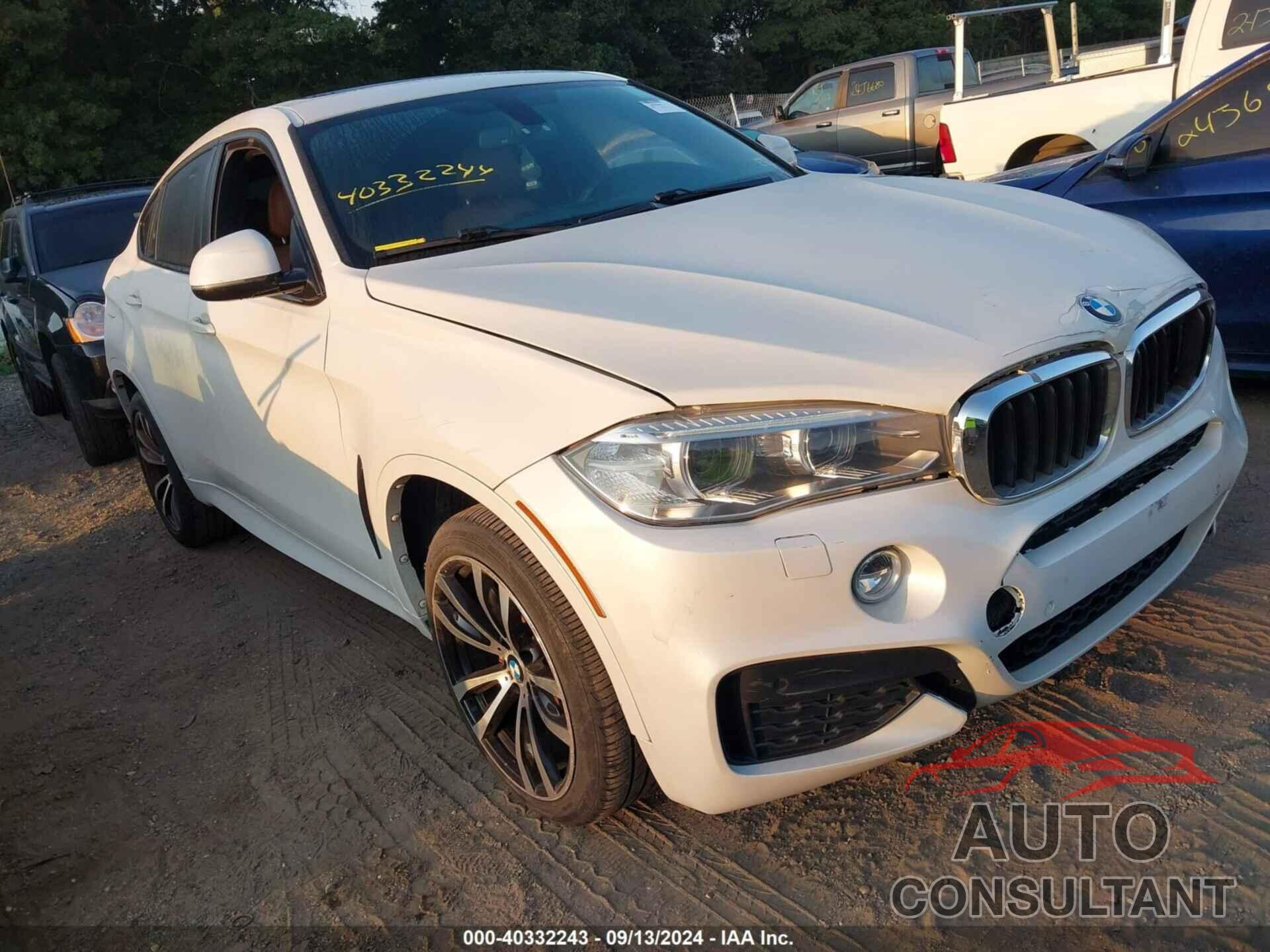 BMW X6 2017 - 5UXKU2C37H0U29936