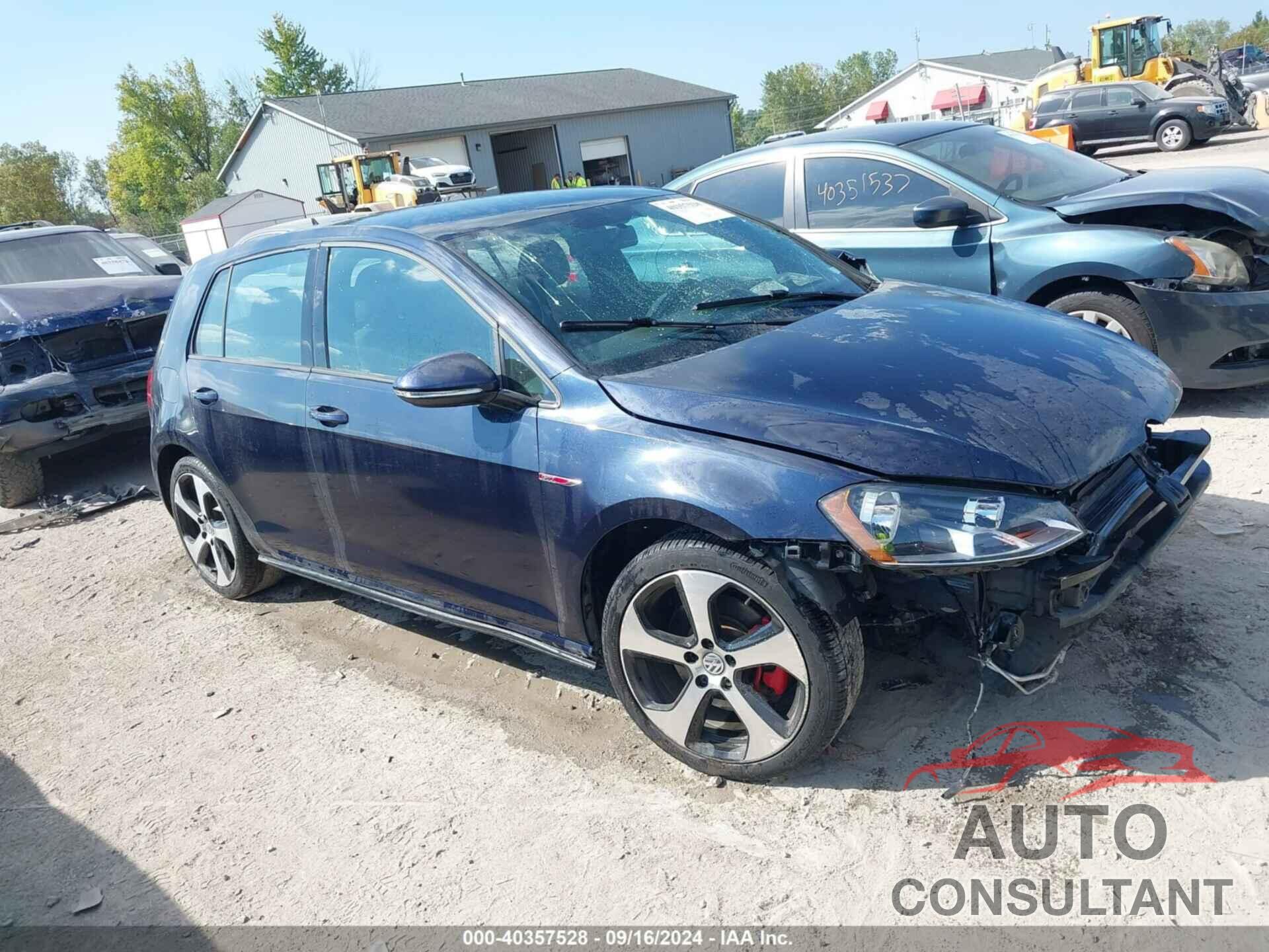 VOLKSWAGEN GOLF GTI 2017 - 3VW4T7AU7HM029827