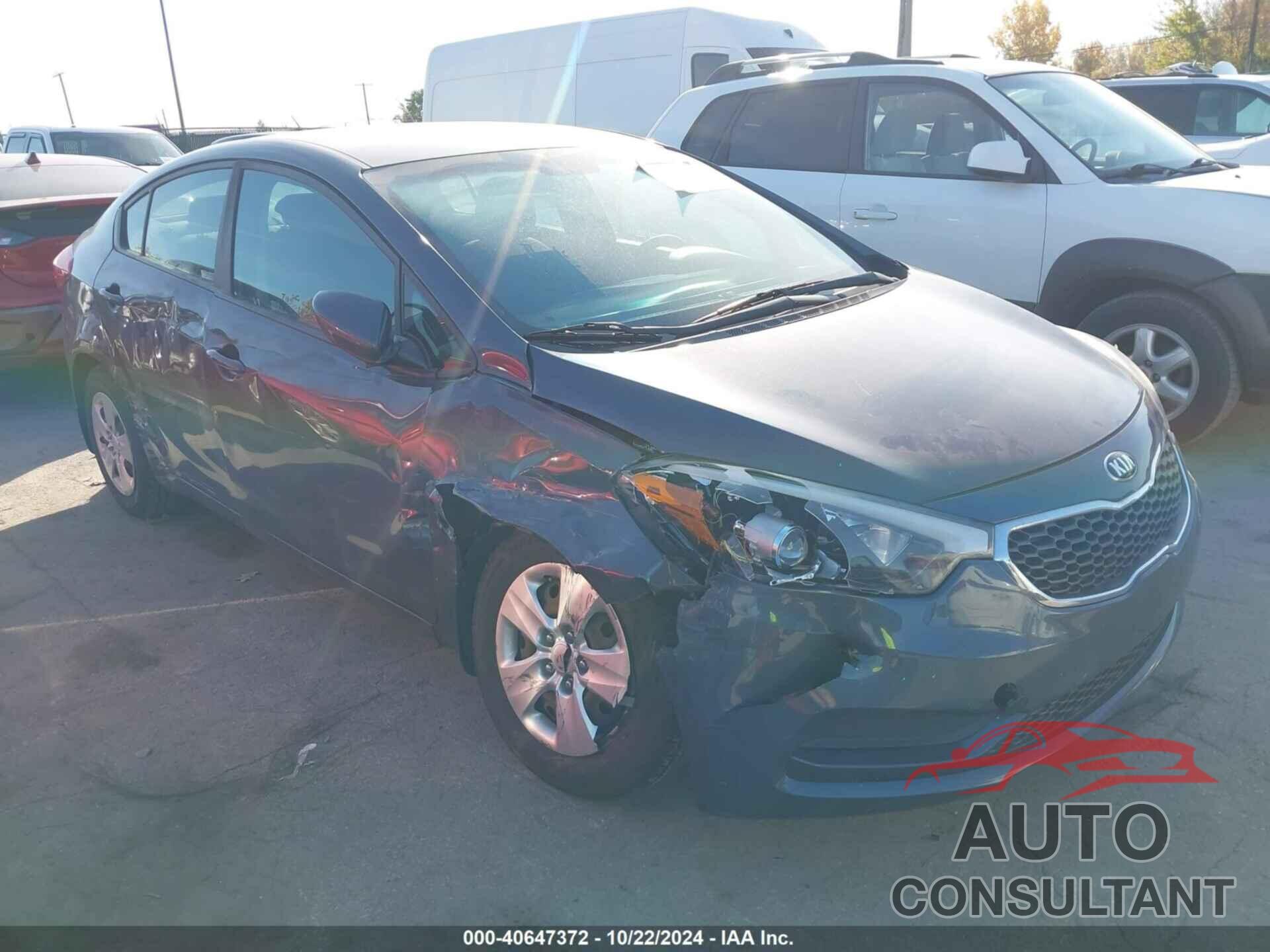 KIA FORTE 2016 - KNAFK4A61G5615570