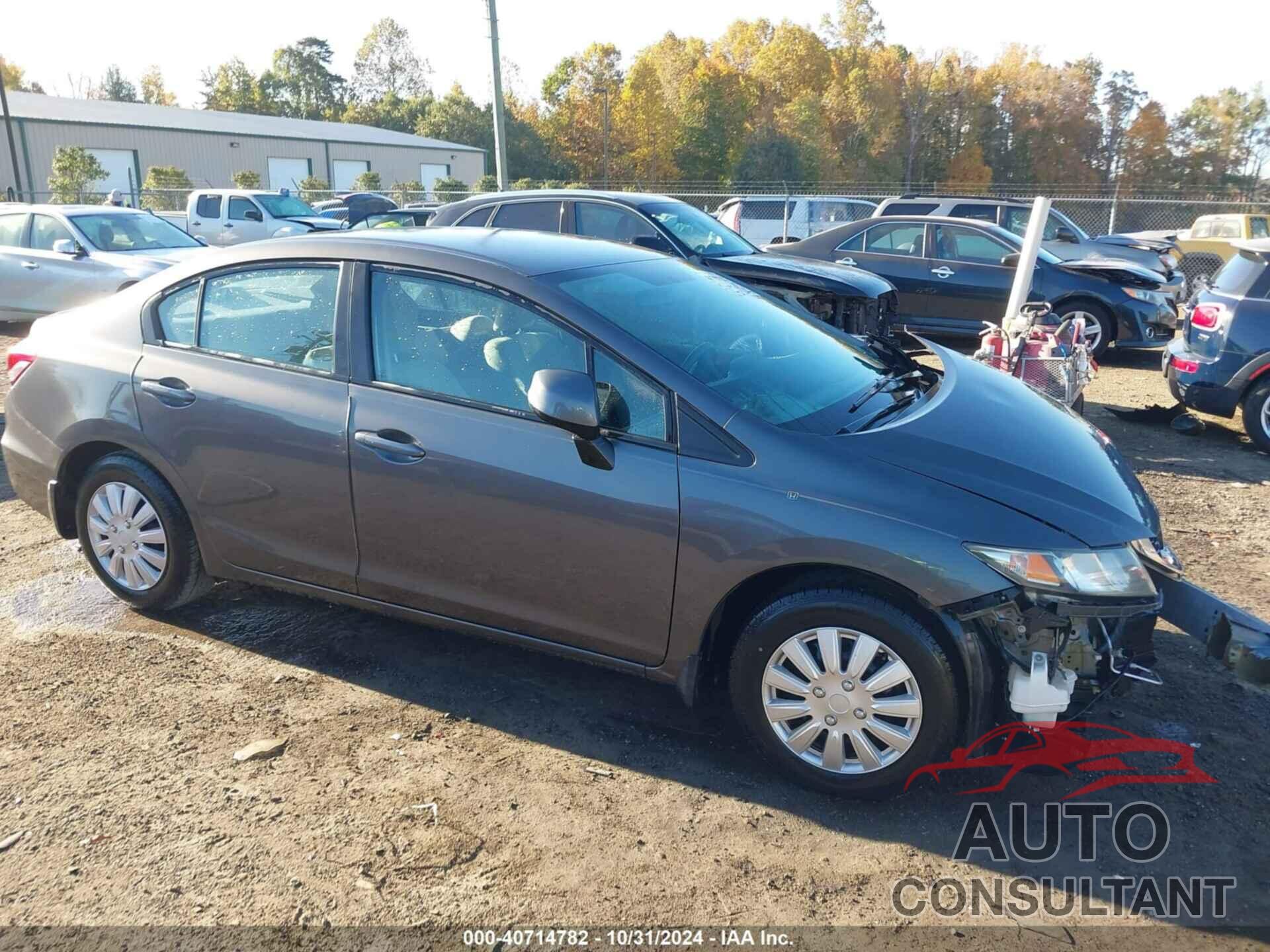 HONDA CIVIC 2013 - 2HGFB2F51DH595690