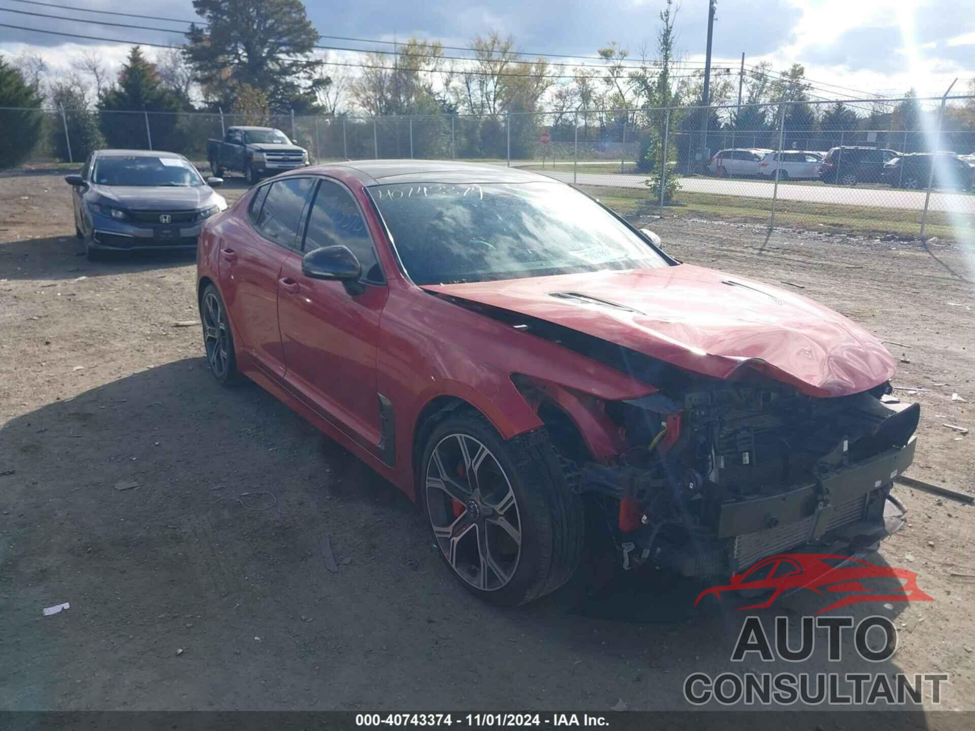 KIA STINGER 2018 - KNAE55LC6J6018864
