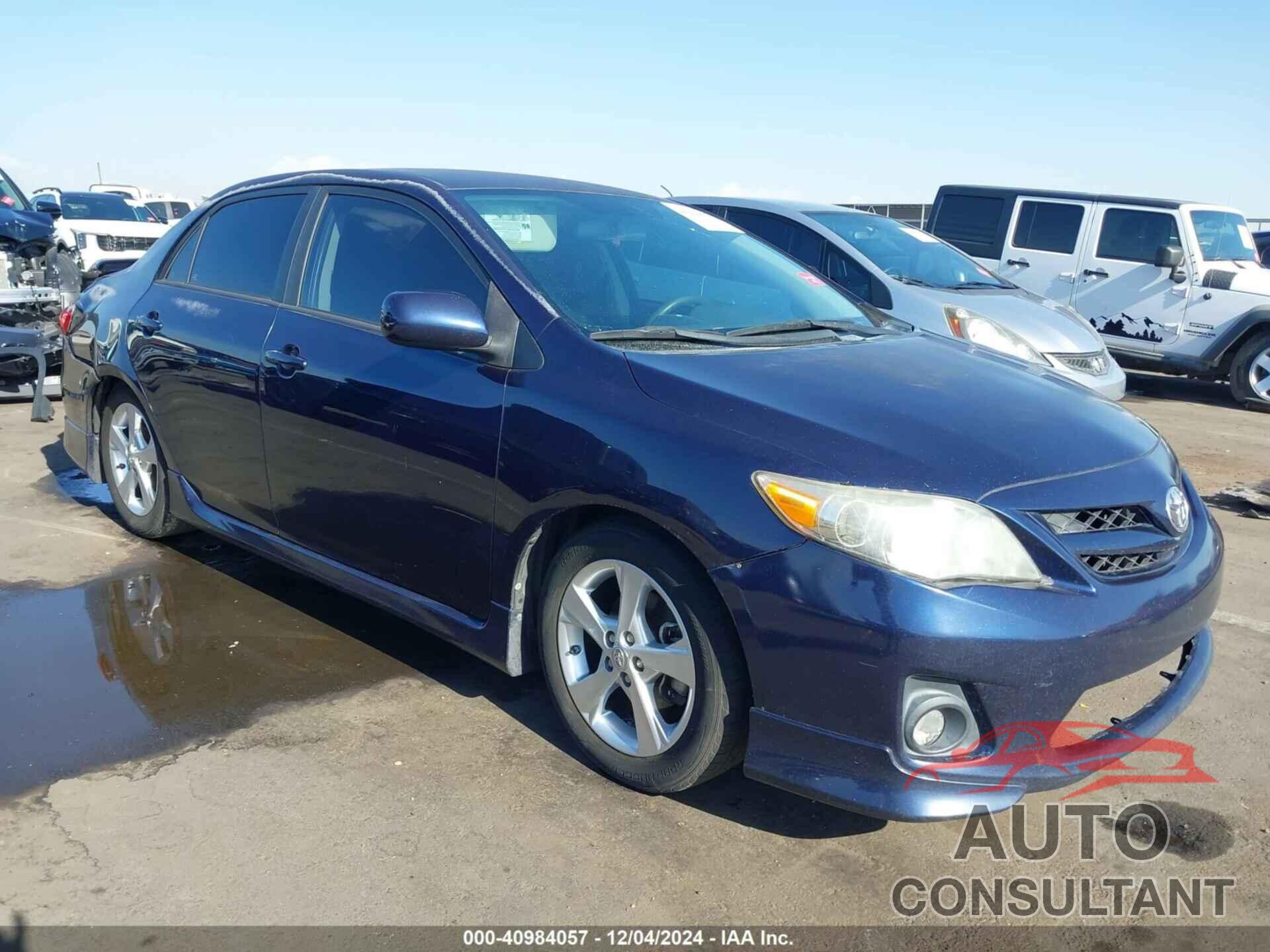 TOYOTA COROLLA 2012 - 2T1BU4EE8CC869612