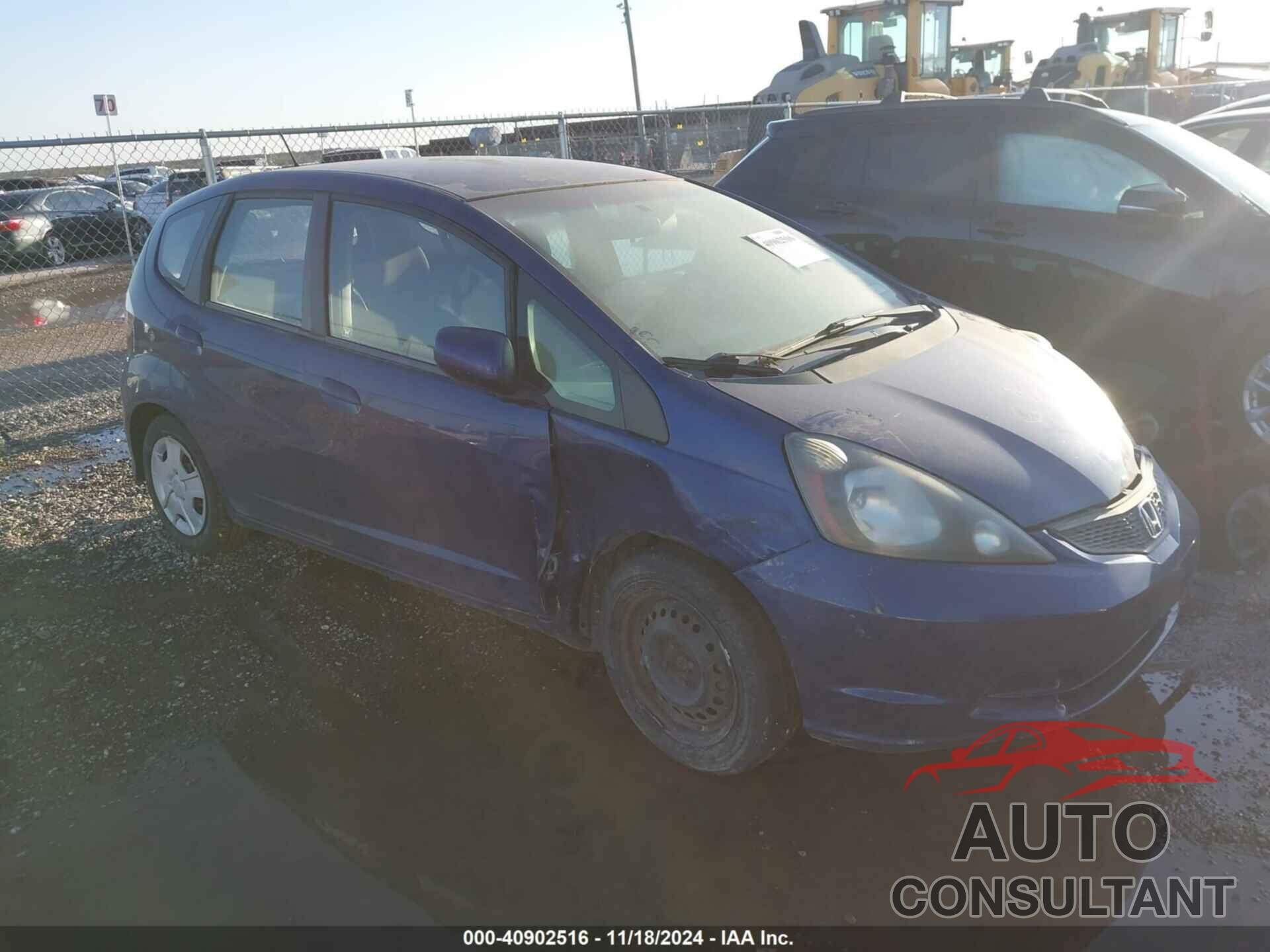 HONDA FIT 2013 - JHMGE8H39DC021686