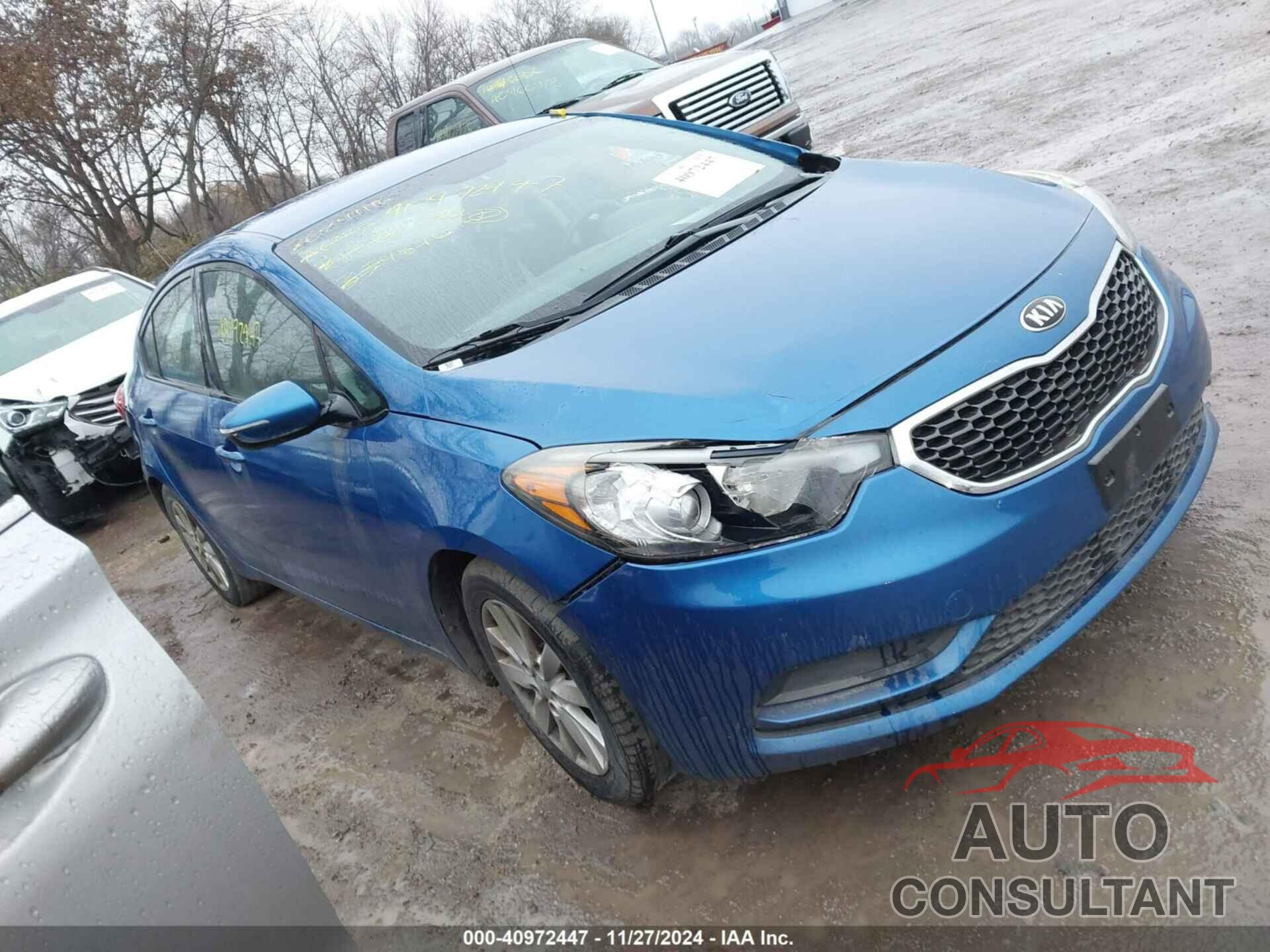 KIA FORTE 2015 - KNAFX4A66F5354890