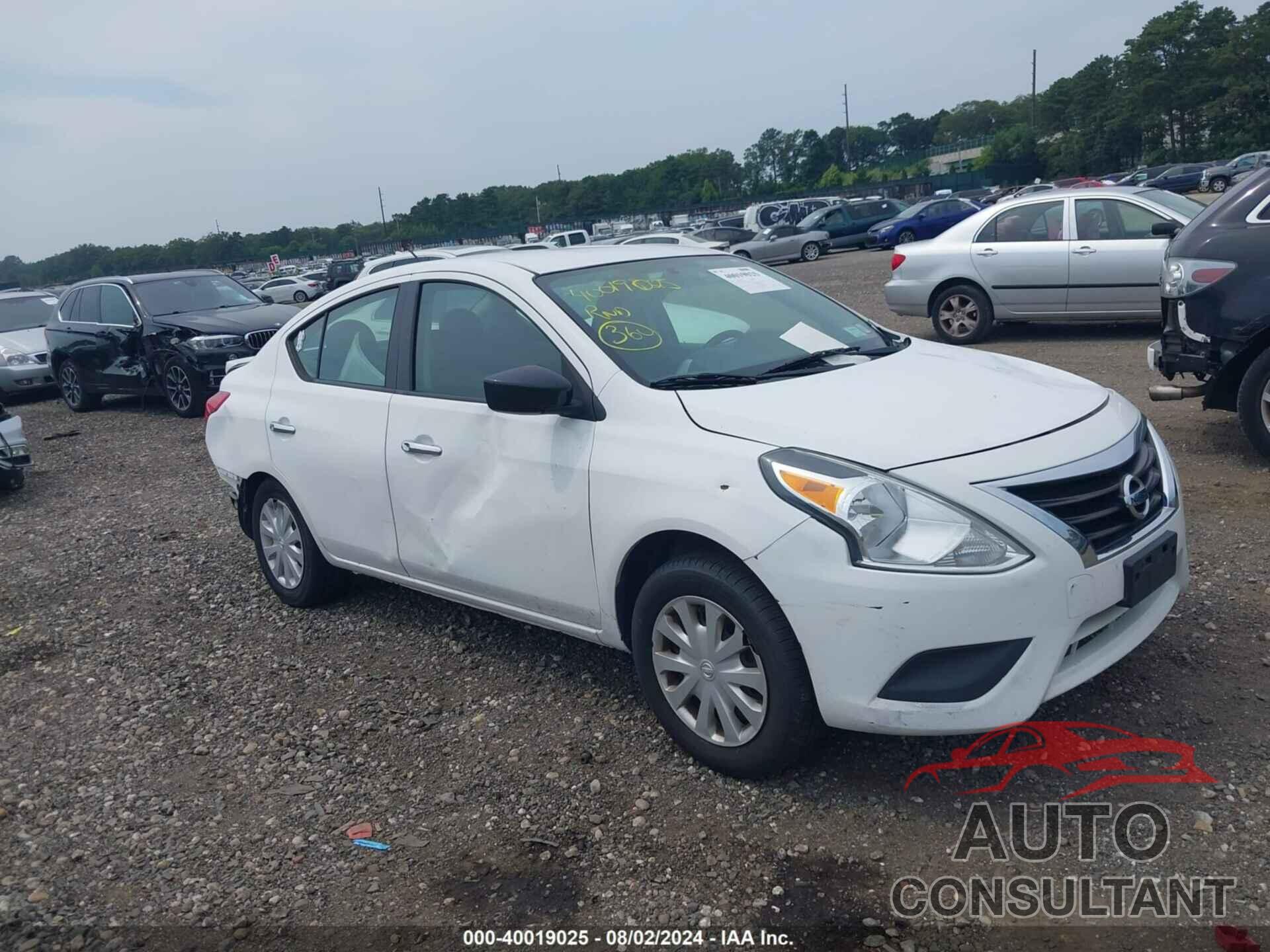 NISSAN VERSA 2016 - 3N1CN7APXGL859860