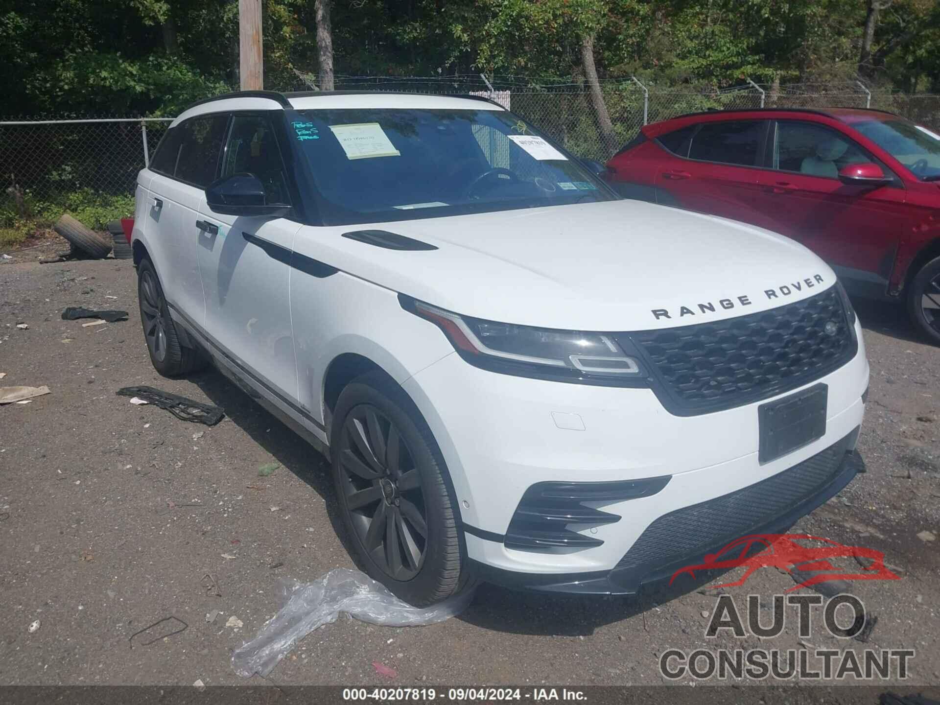 LAND ROVER RANGE ROVER VELAR 2019 - SALYL2EX7KA797655