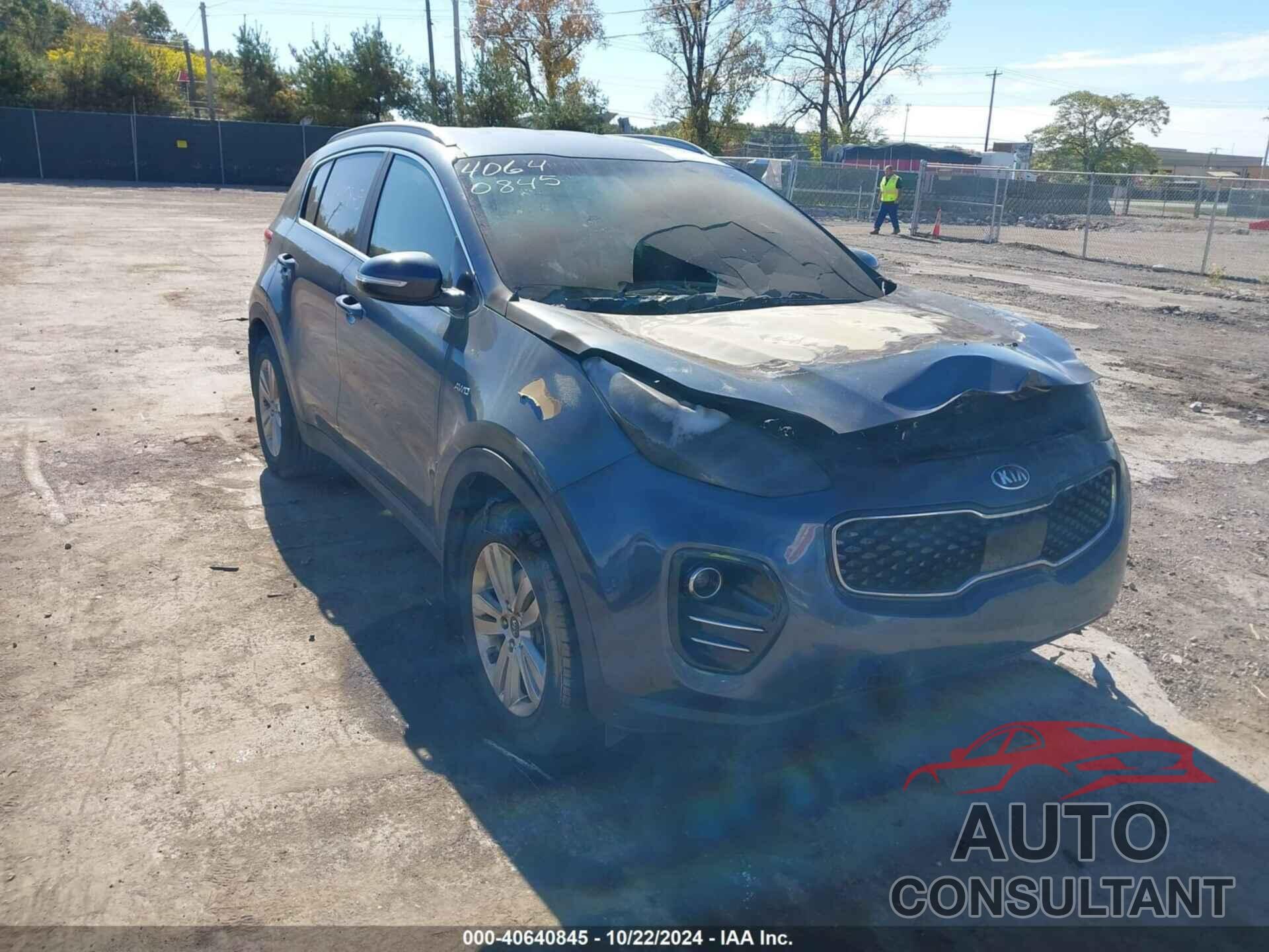 KIA SPORTAGE 2018 - KNDPMCAC4J7419653