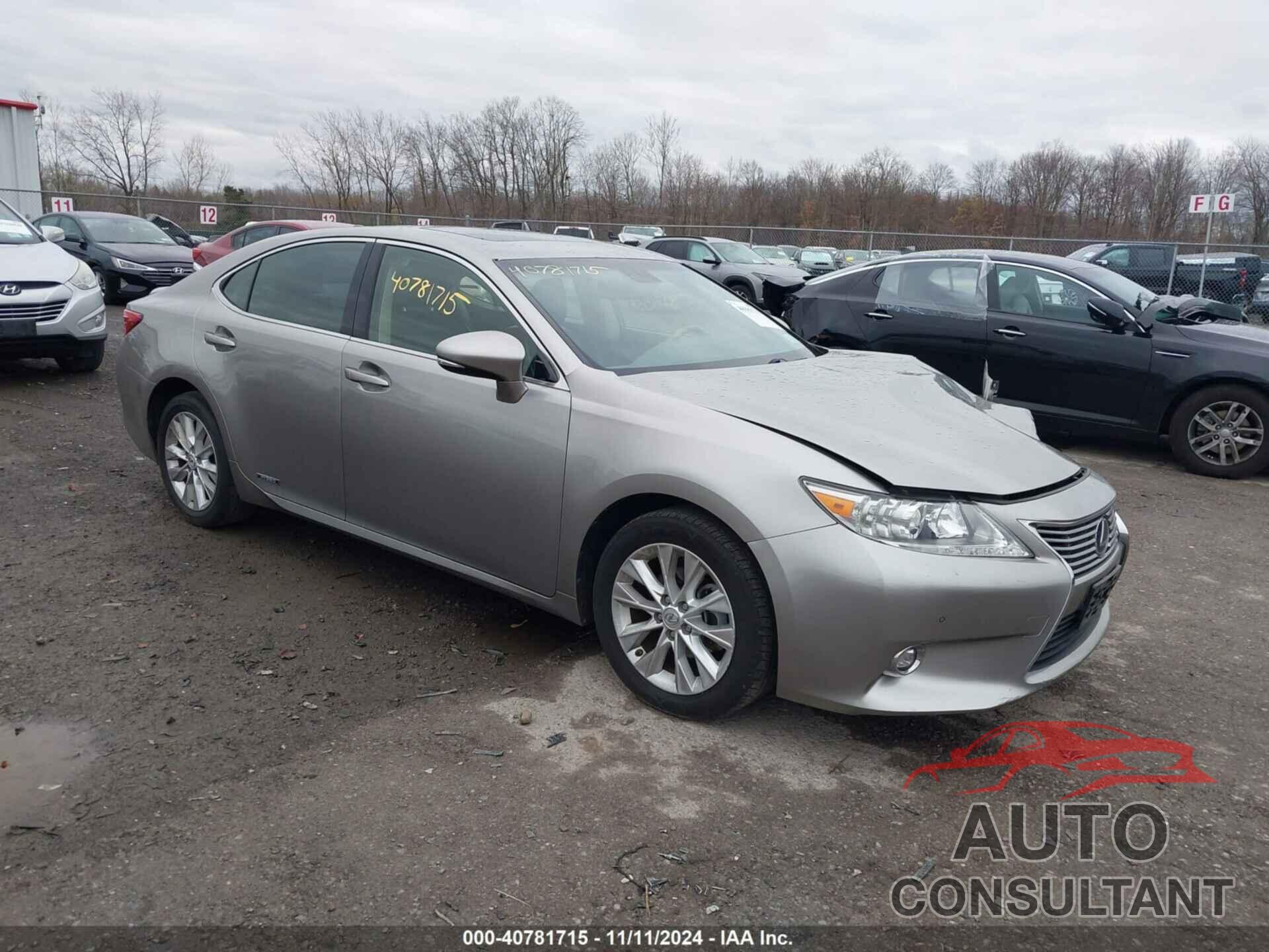 LEXUS ES 300H 2015 - JTHBW1GGXF2094075