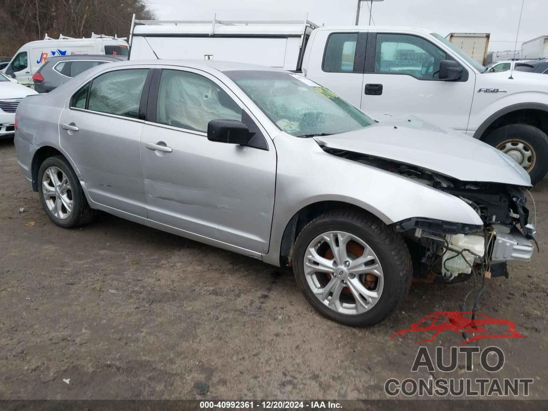 FORD FUSION 2012 - 3FAHP0HA3CR421572