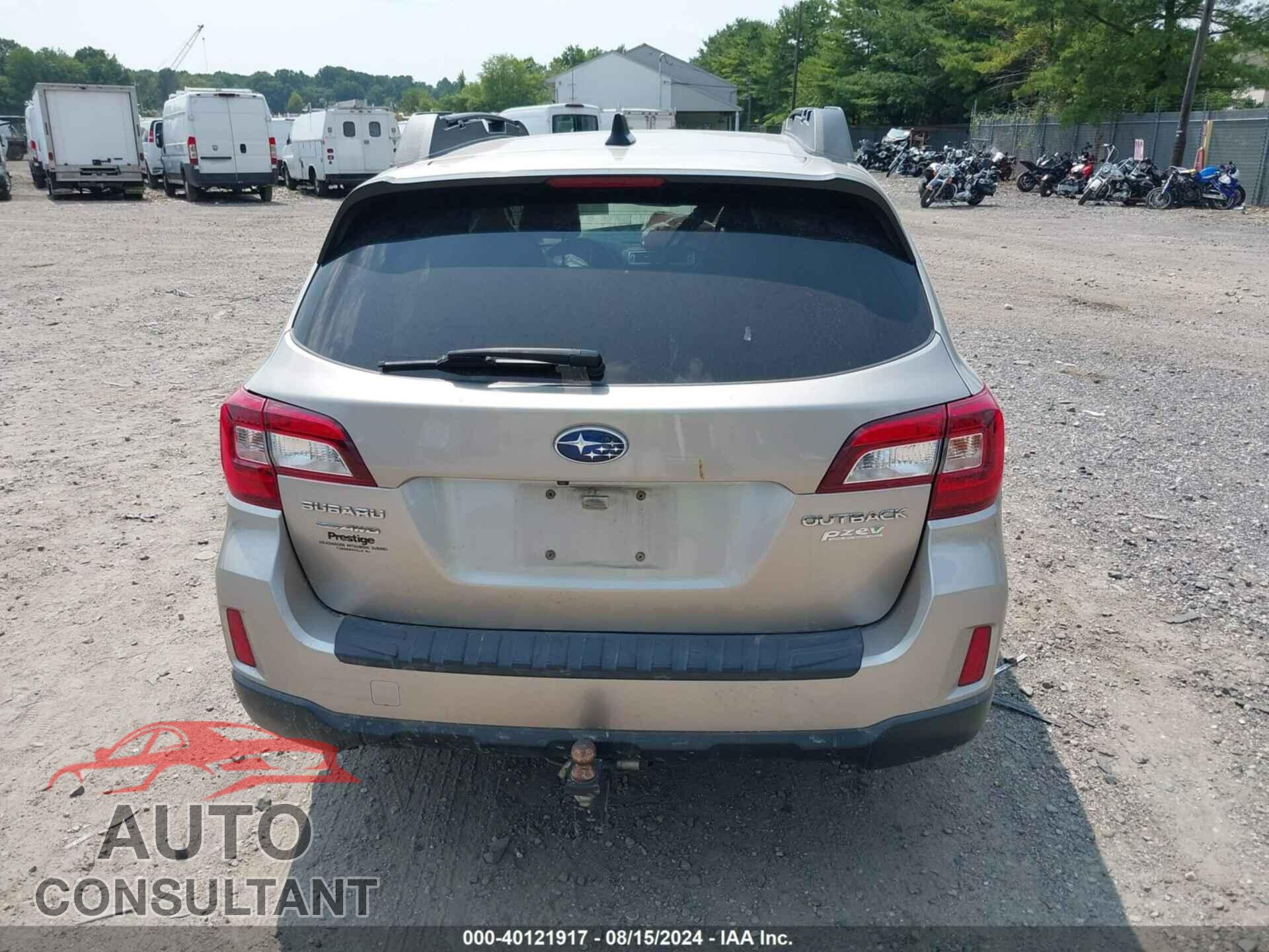 SUBARU OUTBACK 2016 - 4S4BSANC1G3287042