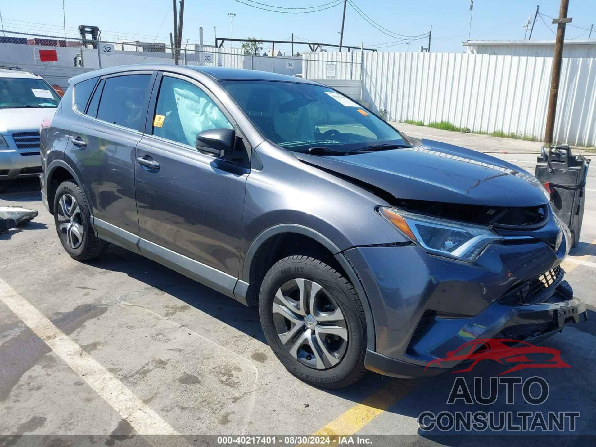 TOYOTA RAV4 2018 - 2T3ZFREV6JW521817