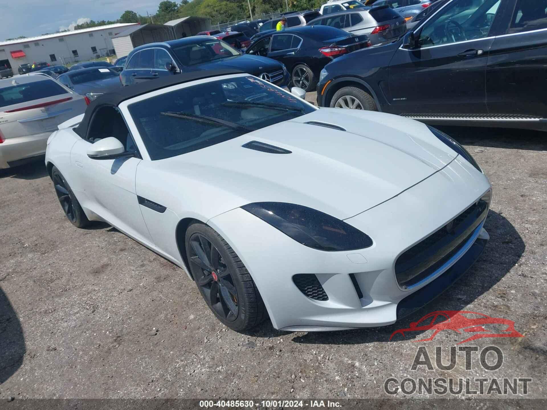 JAGUAR F-TYPE 2016 - SAJWA6FU5G8K30358