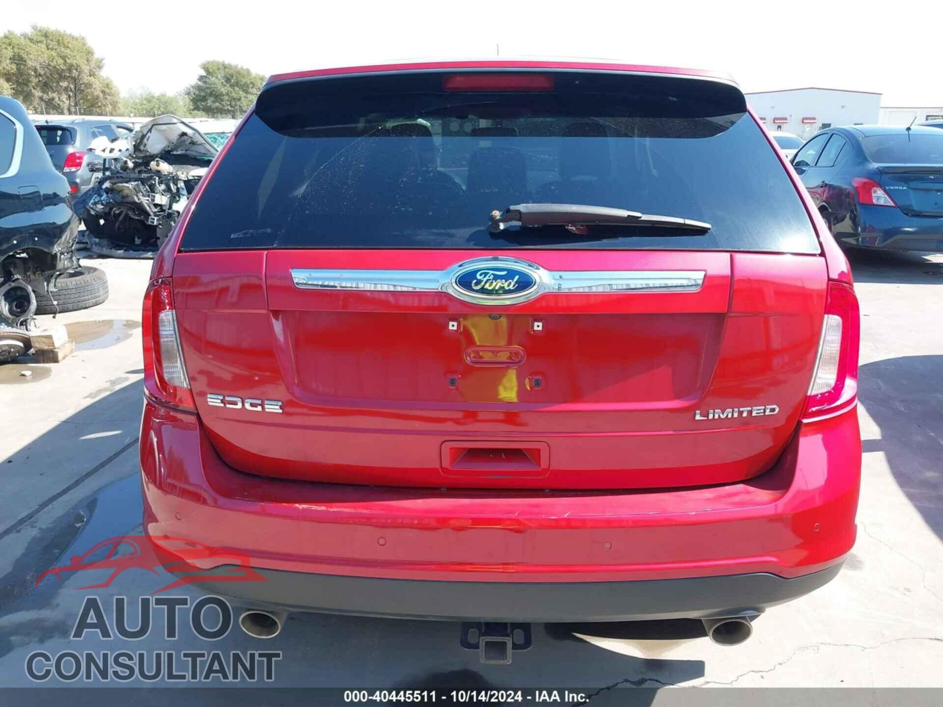 FORD EDGE 2012 - 2FMDK3KC6CBA40828