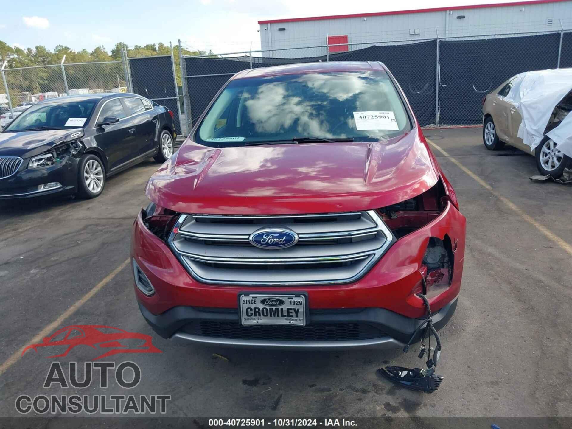 FORD EDGE 2017 - 2FMPK3K89HBC07327