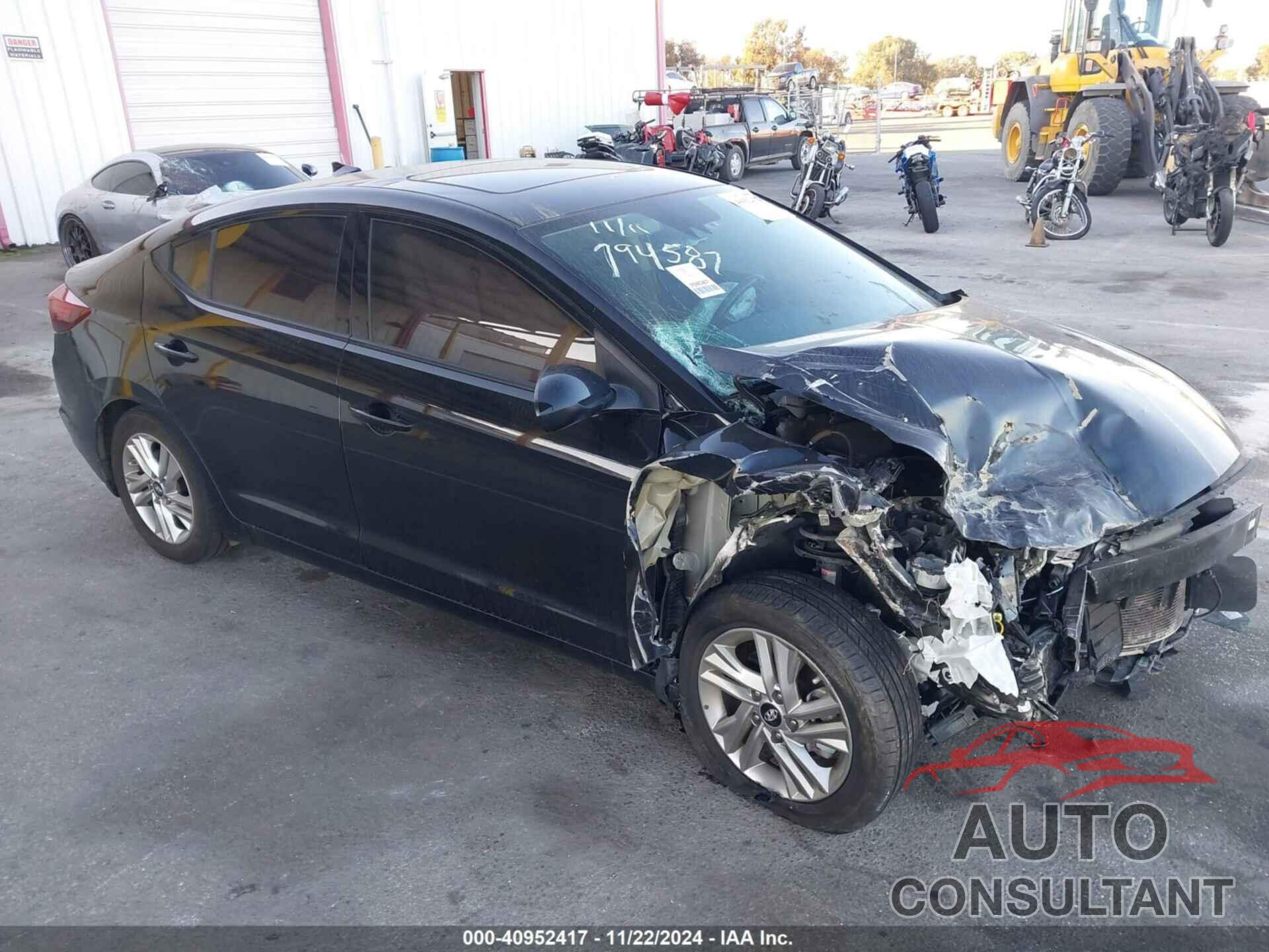 HYUNDAI ELANTRA 2020 - KMHD84LFXLU921670