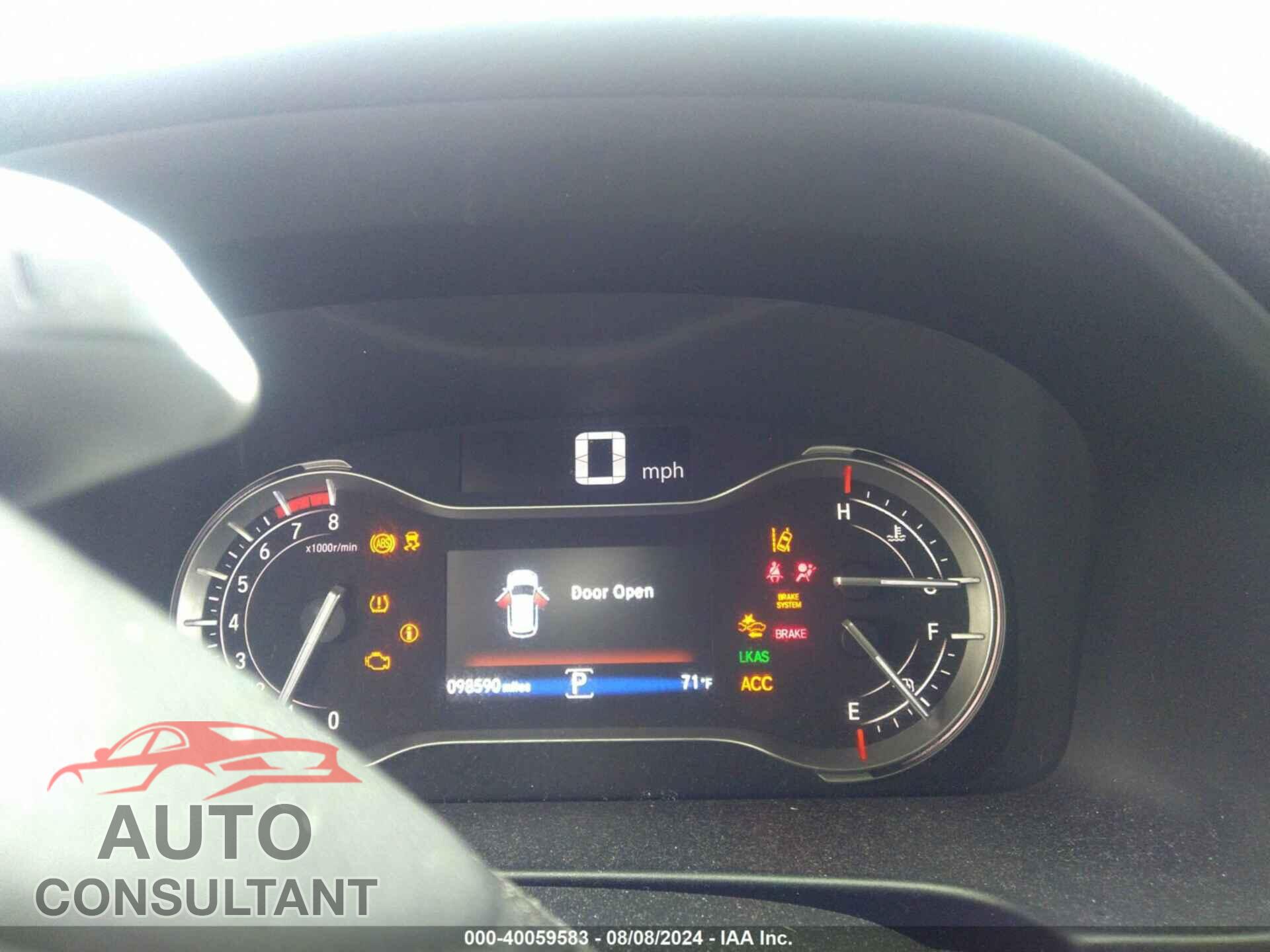 HONDA PILOT 2017 - 5FNYF6H01HB056504