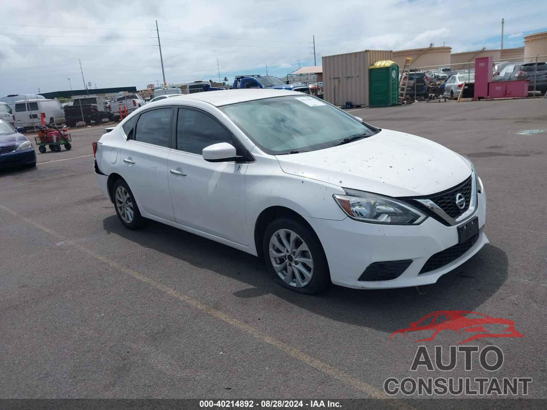 NISSAN SENTRA 2019 - 3N1AB7AP9KY433833