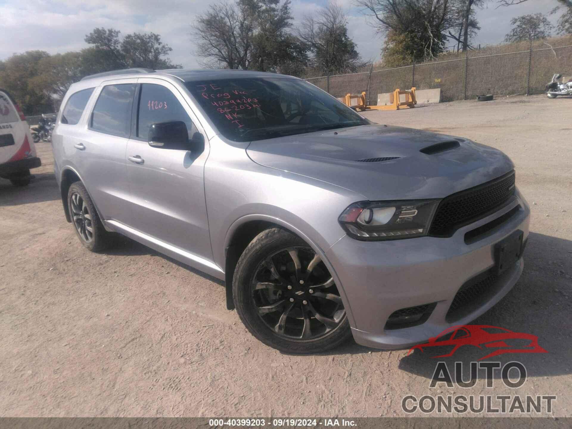 DODGE DURANGO 2019 - 1C4RDJDG6KC606459