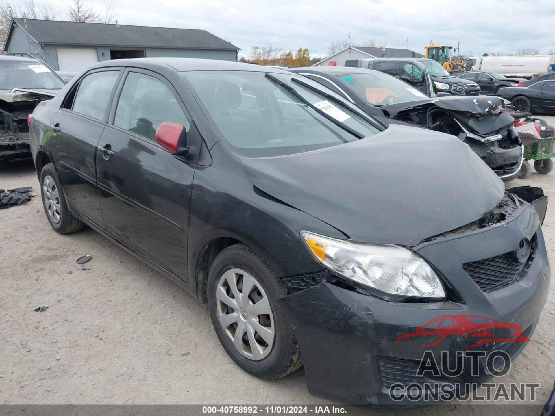 TOYOTA COROLLA 2009 - 1NXBU40E49Z030913