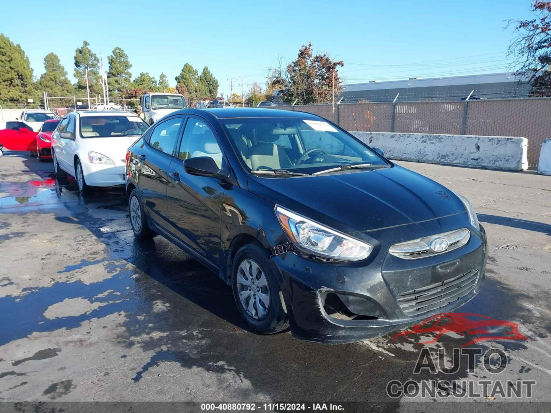 HYUNDAI ACCENT 2016 - KMHCT4AE0GU160190