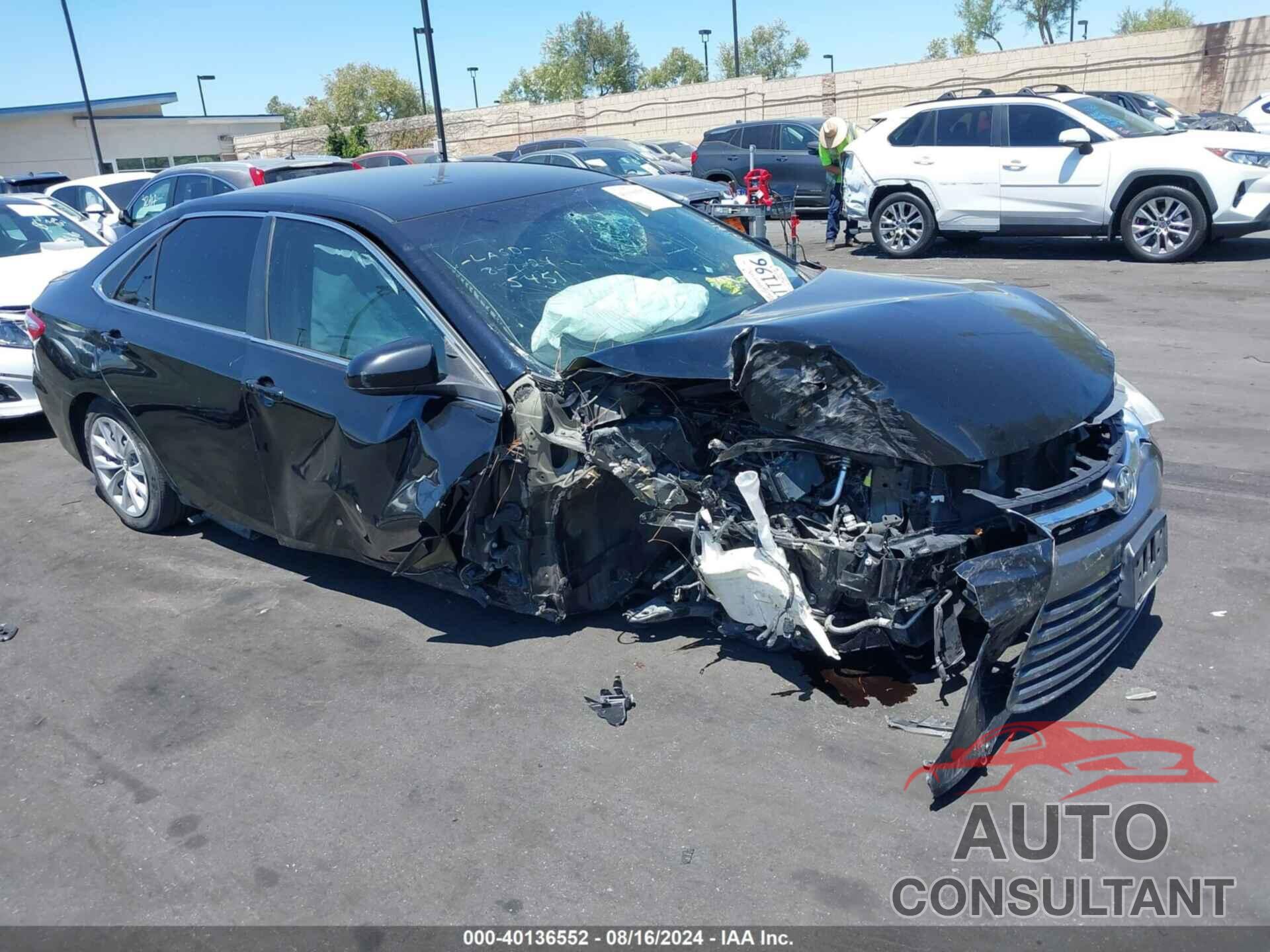 TOYOTA CAMRY 2017 - 4T1BF1FK3HU809935