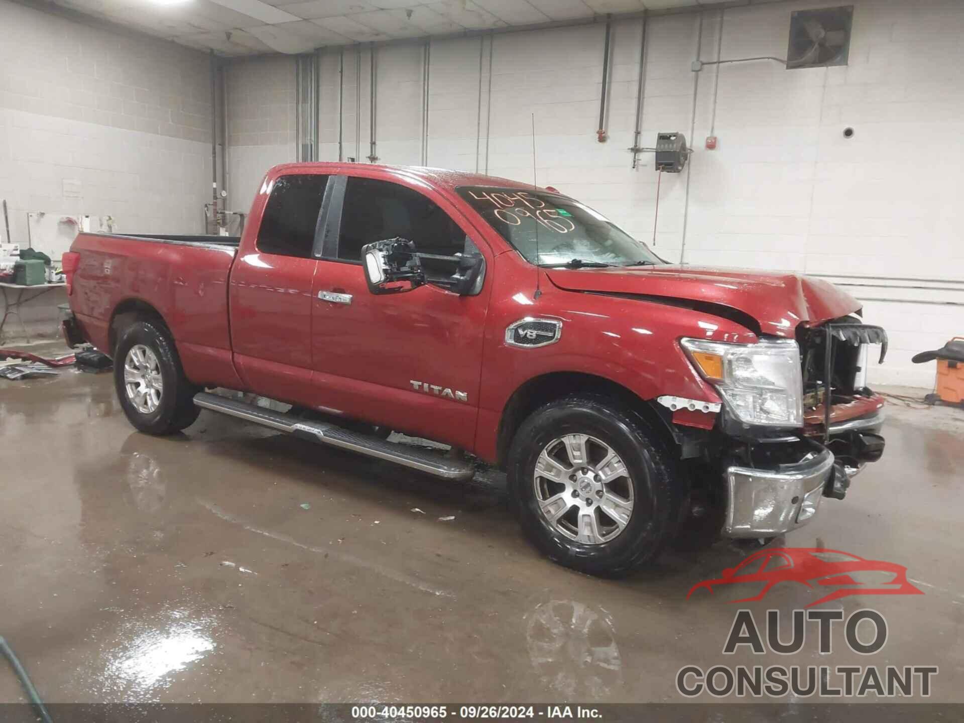 NISSAN TITAN 2017 - 1N6AA1C82HN553401