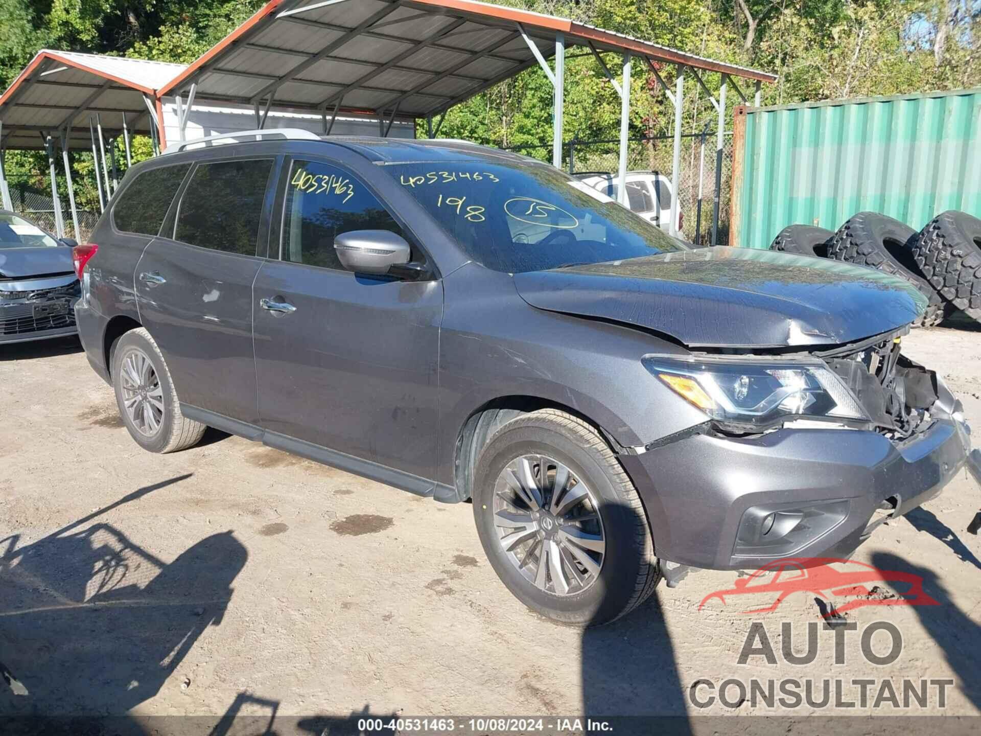 NISSAN PATHFINDER 2019 - 5N1DR2MN4KC595408