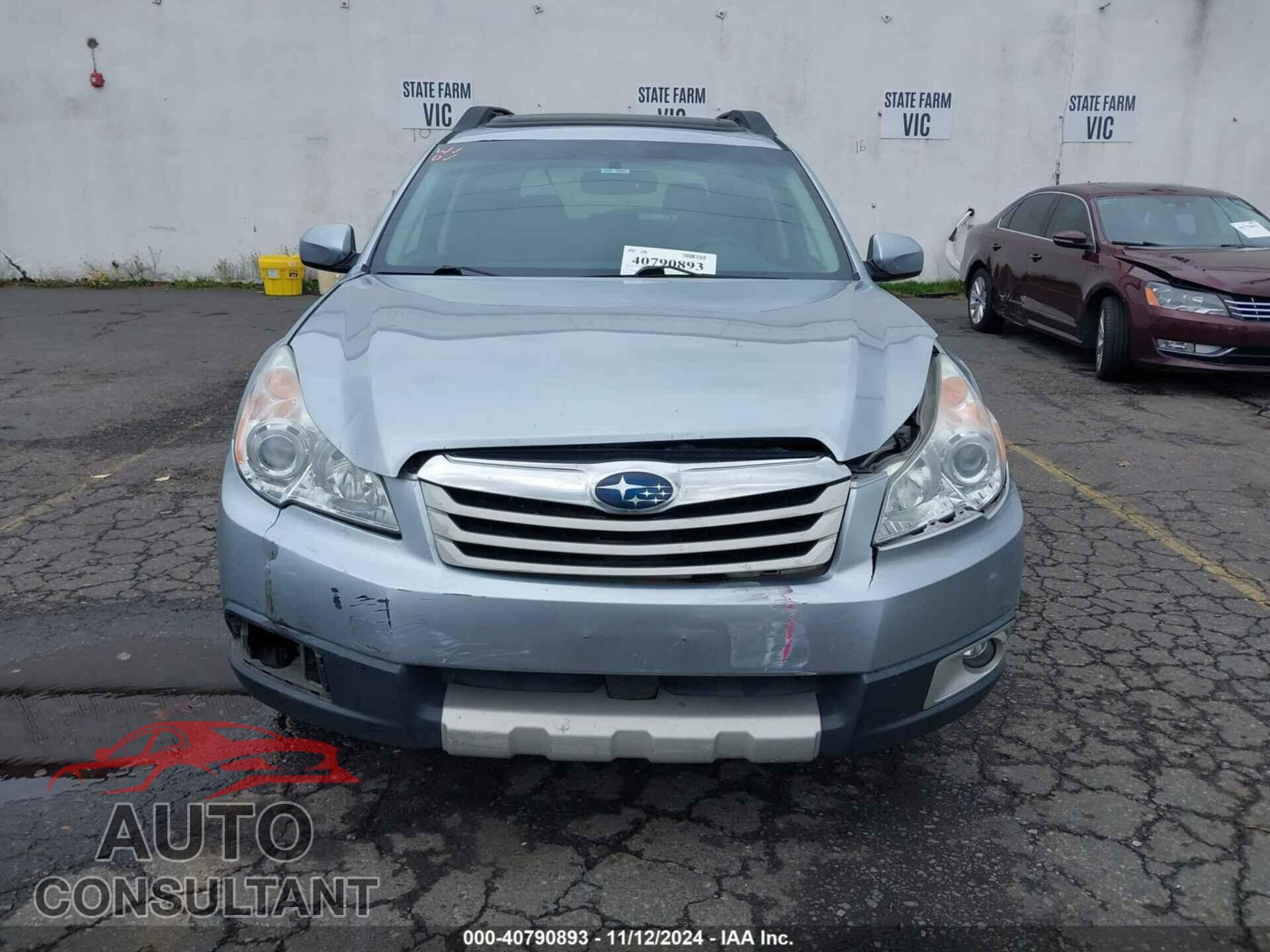 SUBARU OUTBACK 2012 - 4S4BRBLC3C3294668