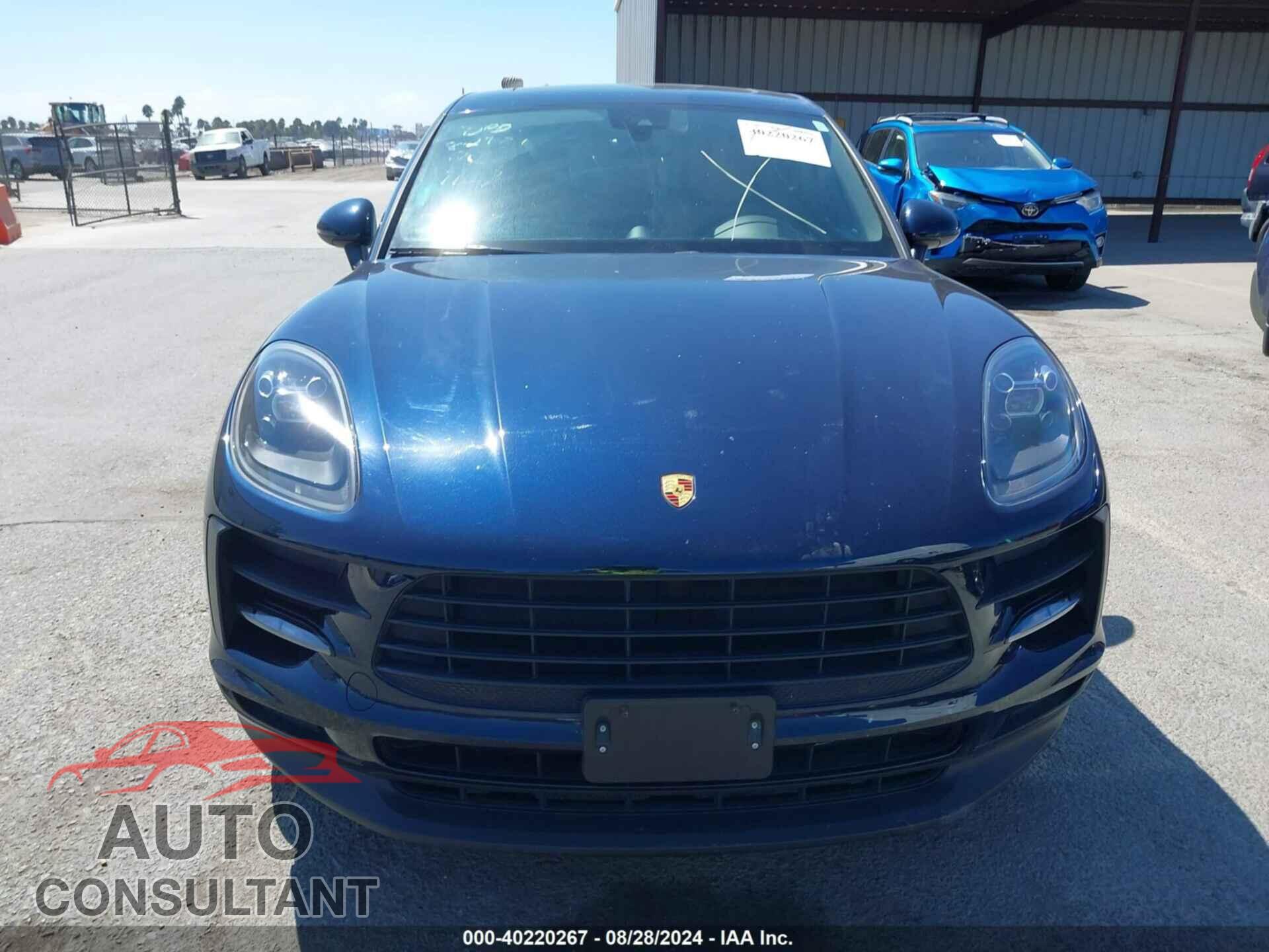 PORSCHE MACAN 2021 - WP1AA2A54MLB07787