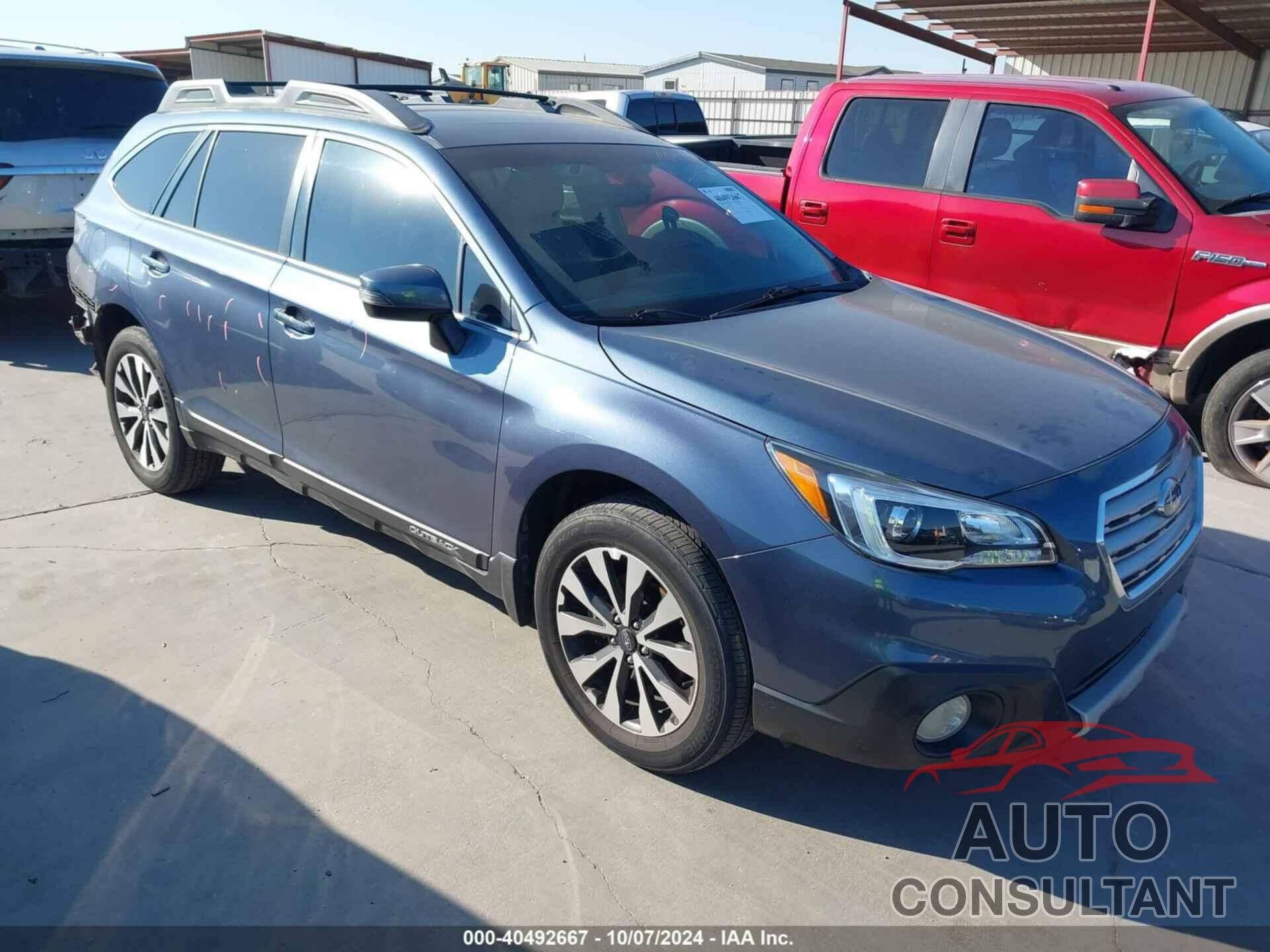 SUBARU OUTBACK 2017 - 4S4BSANC6H3406074