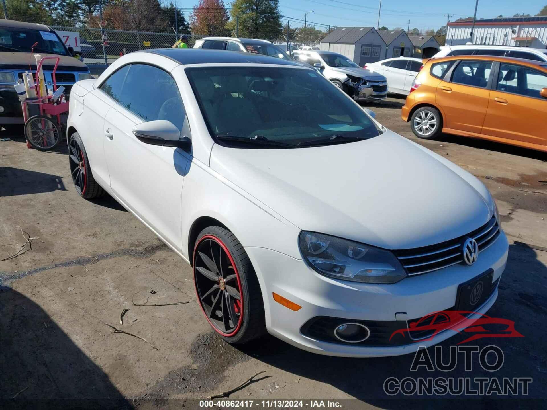 VOLKSWAGEN EOS 2012 - WVWBW7AH6CV001861