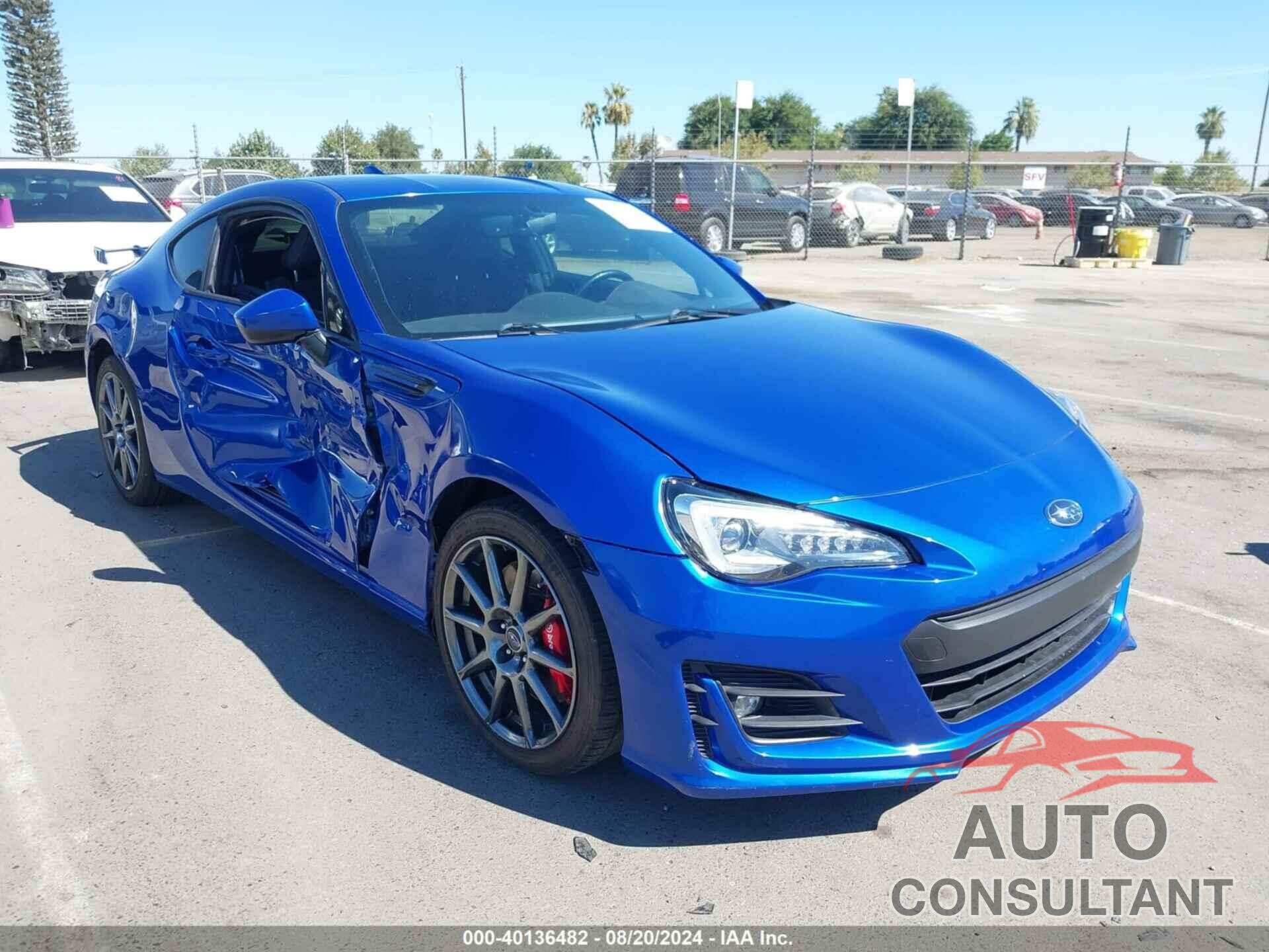 SUBARU BRZ 2017 - JF1ZCAC14H9602633