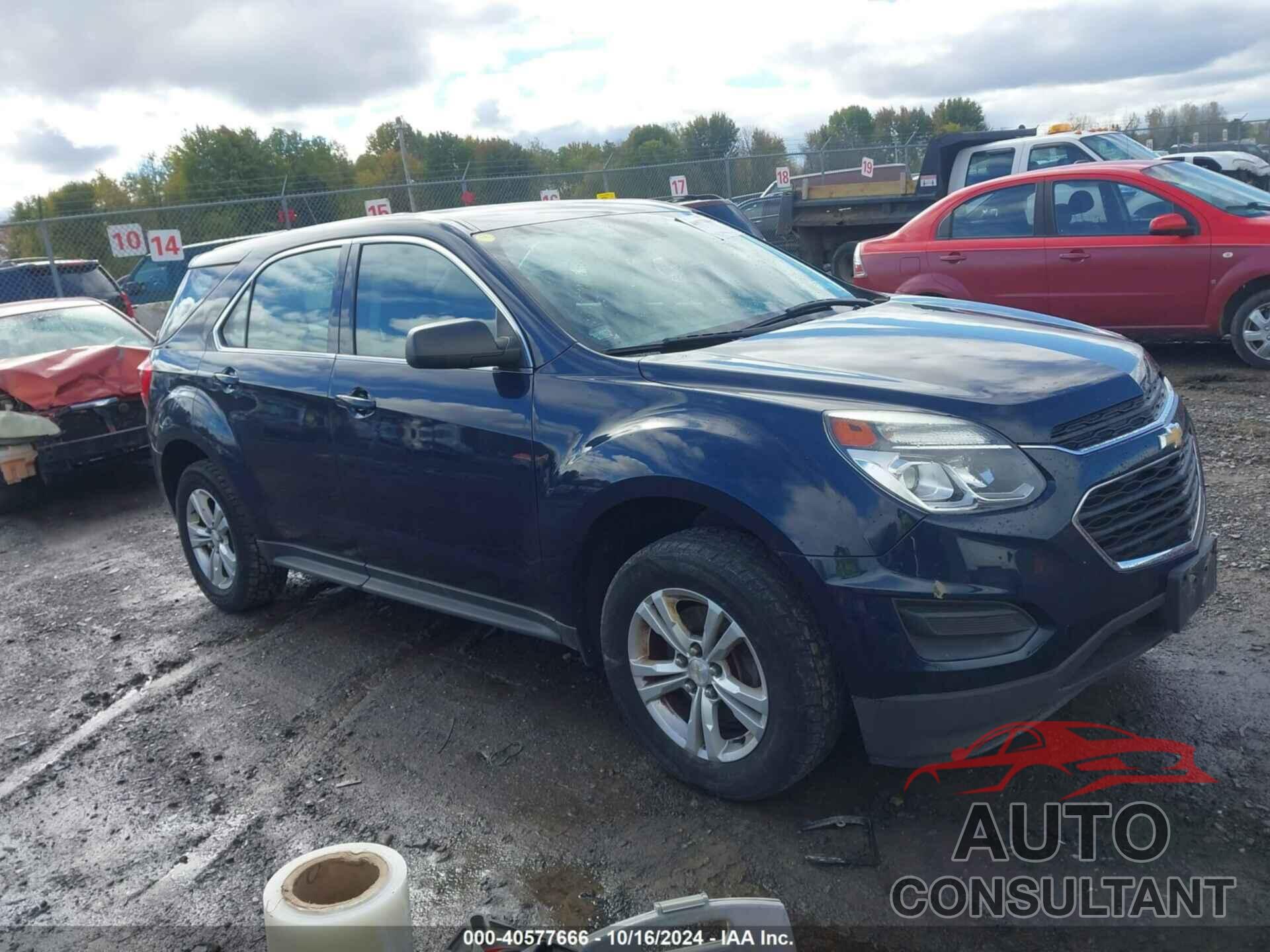 CHEVROLET EQUINOX 2016 - 2GNALBEK7G1185414