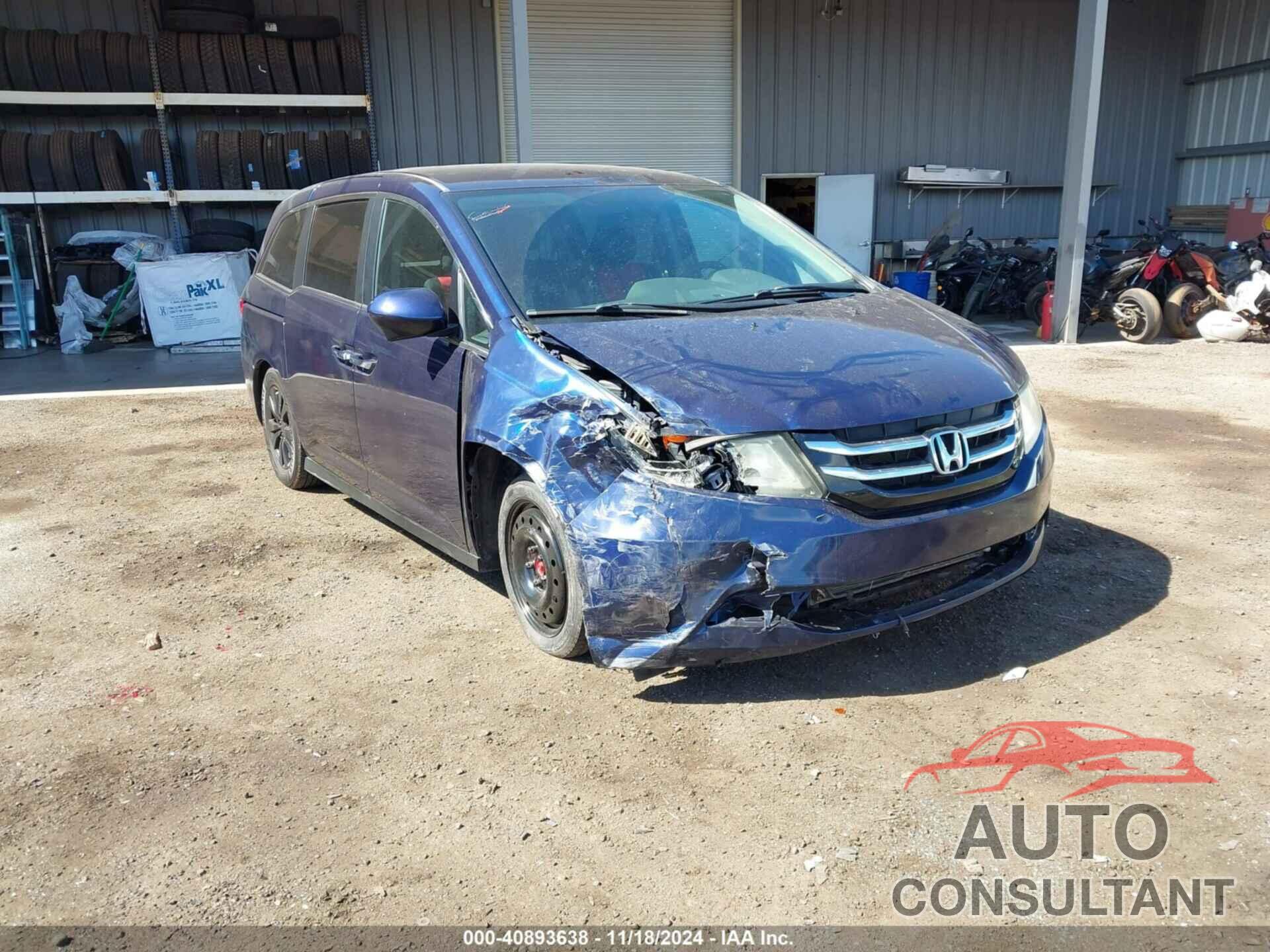 HONDA ODYSSEY 2016 - 5FNRL5H43GB122298