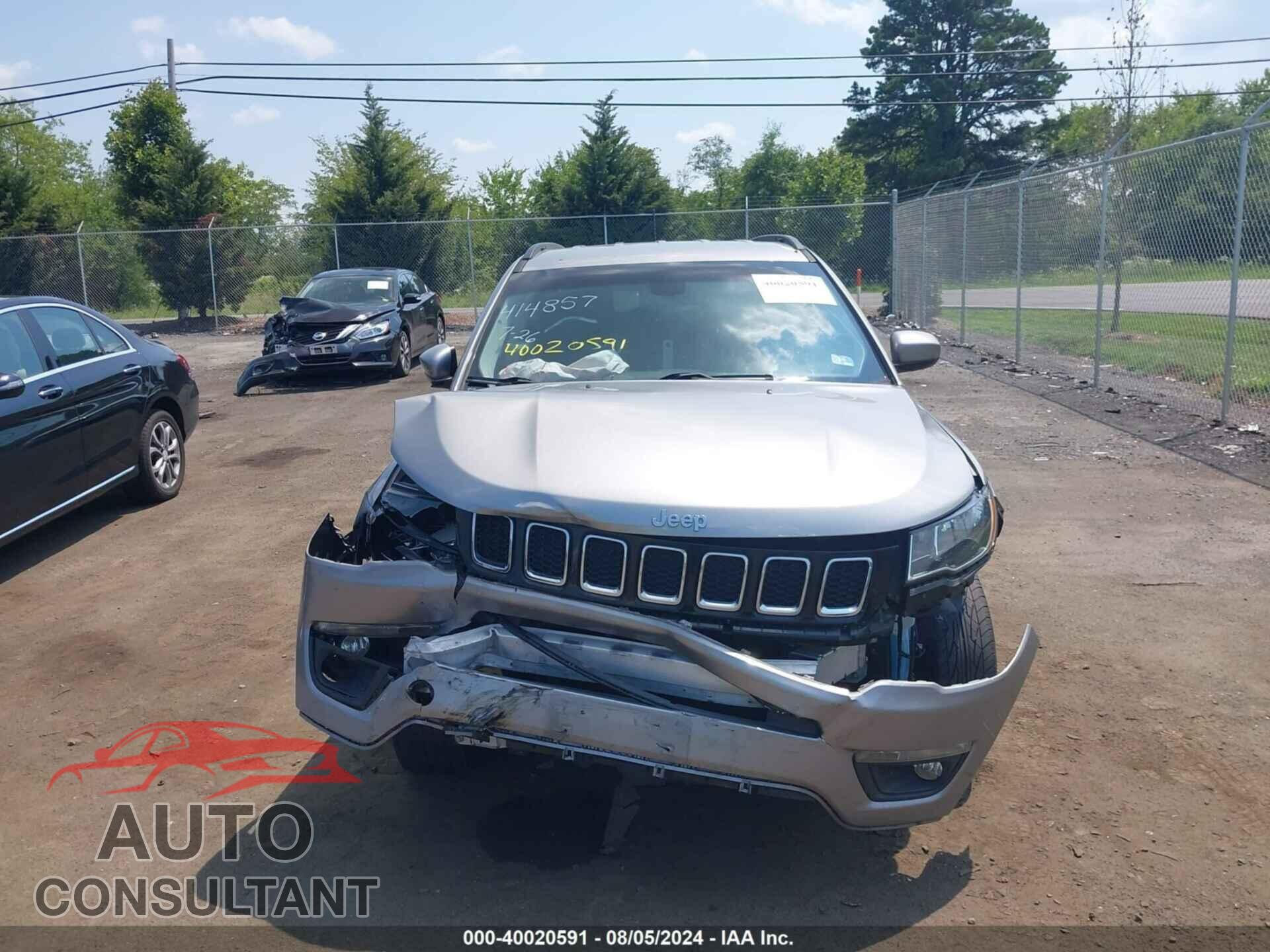 JEEP COMPASS 2019 - 3C4NJDBB3KT662198
