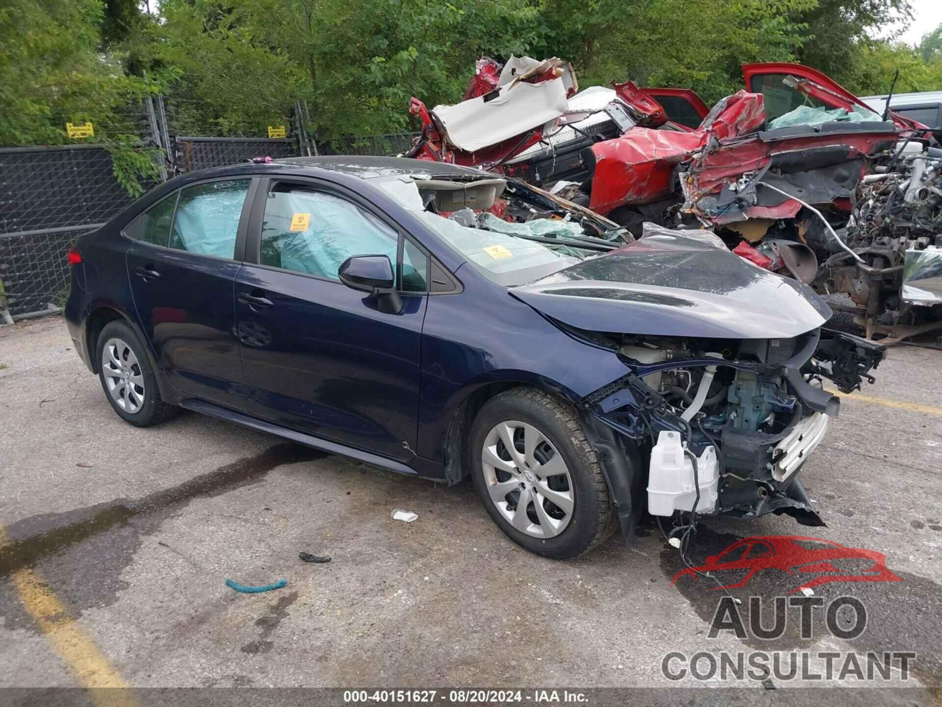 TOYOTA COROLLA 2021 - 5YFEPMAE6MP193107